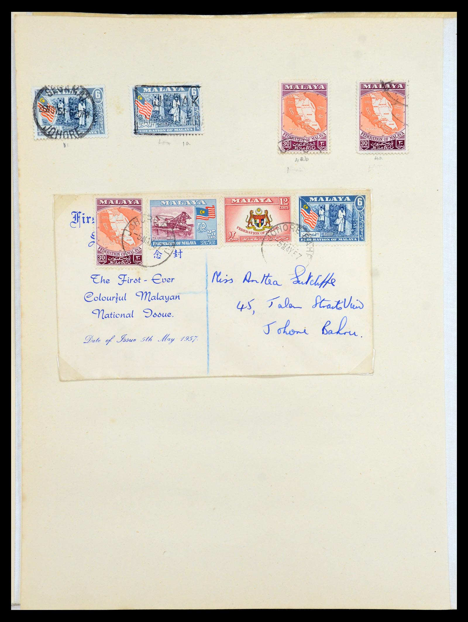 36272 010 - Stamp collection 36272 Malayan States 1900-1978.