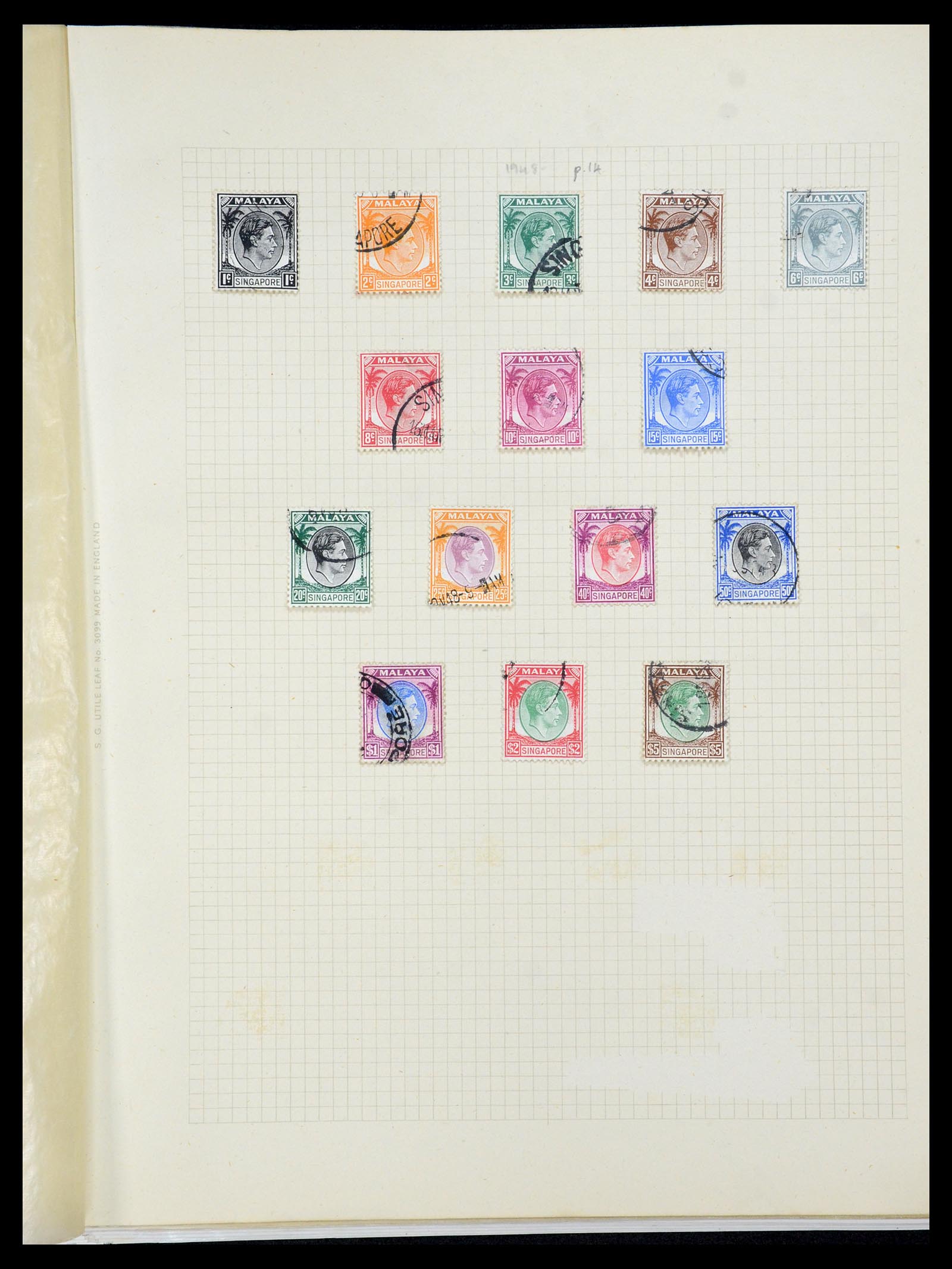 36272 013 - Stamp collection 36272 Malayan States 1900-1978.