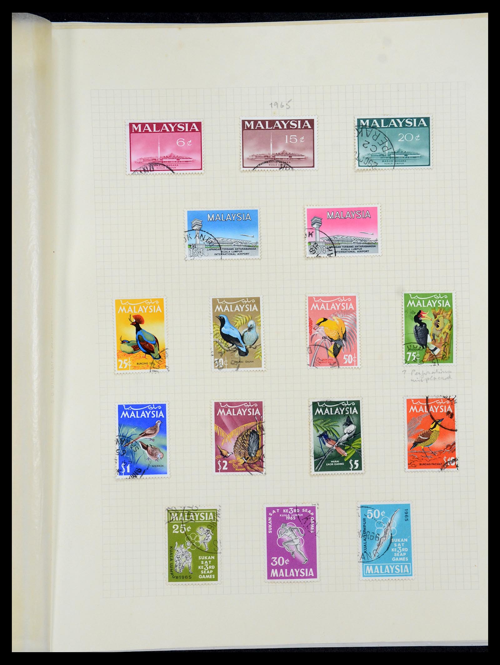 36272 021 - Postzegelverzameling 36272 Maleisische Staten 1900-1978.