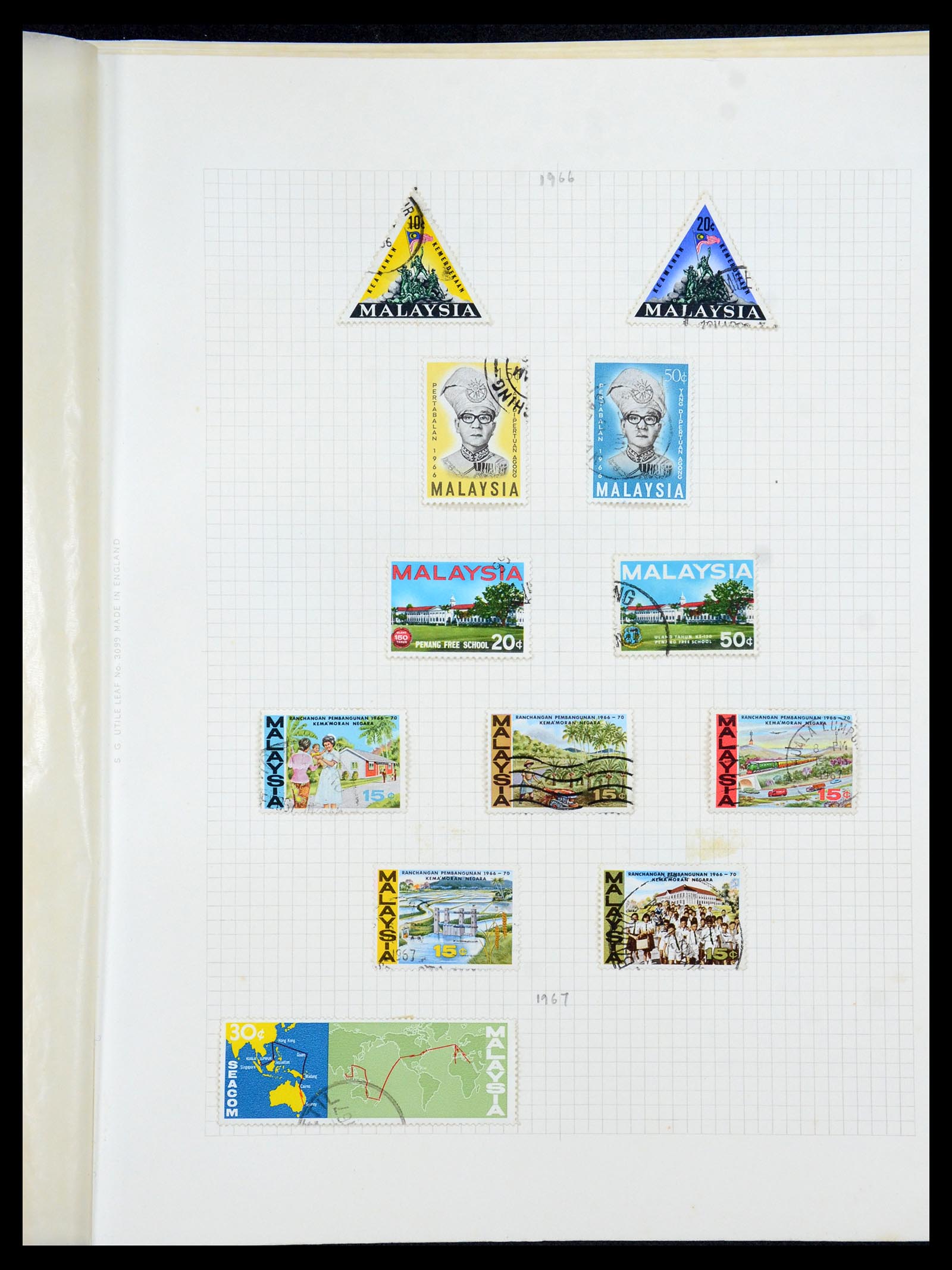 36272 023 - Postzegelverzameling 36272 Maleisische Staten 1900-1978.
