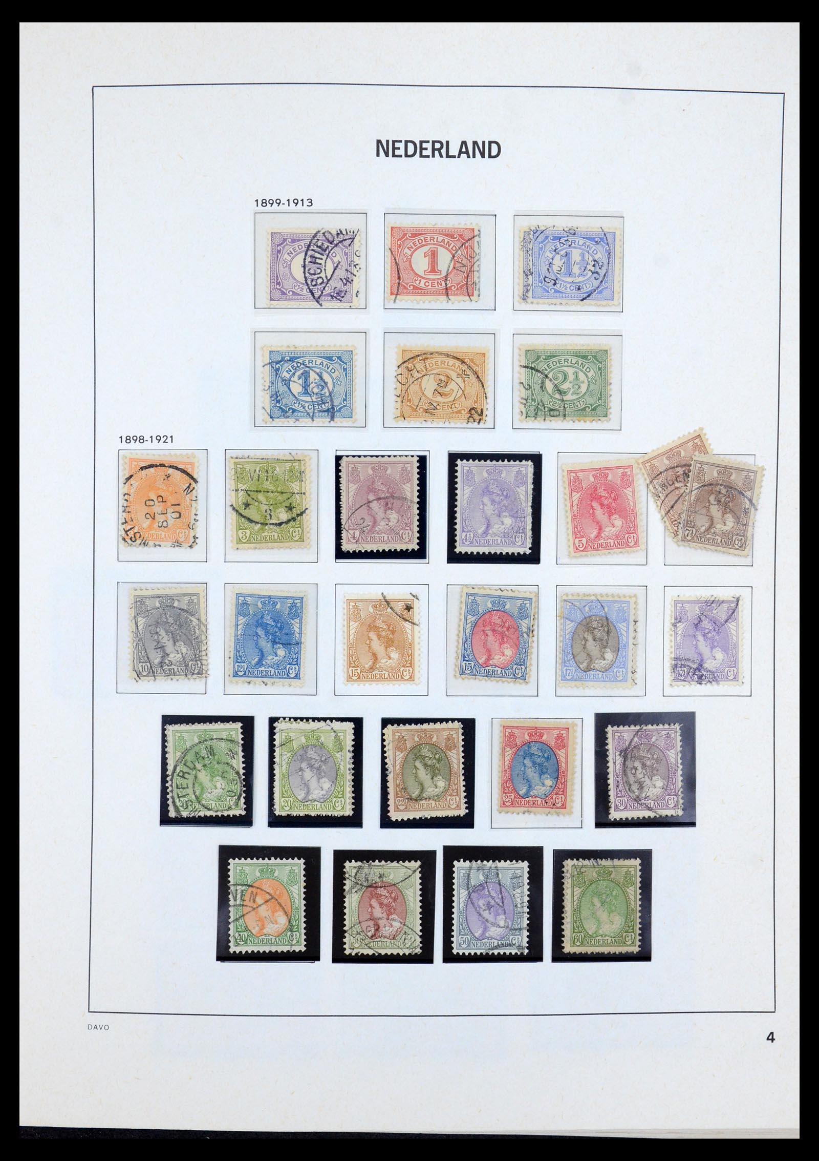 36274 004 - Postzegelverzameling 36274 Nederland 1852-1979.