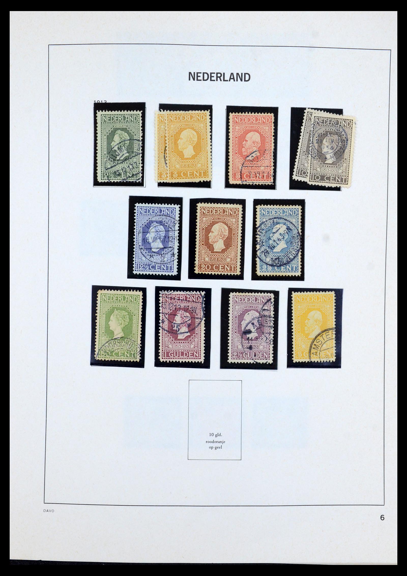 36274 006 - Postzegelverzameling 36274 Nederland 1852-1979.