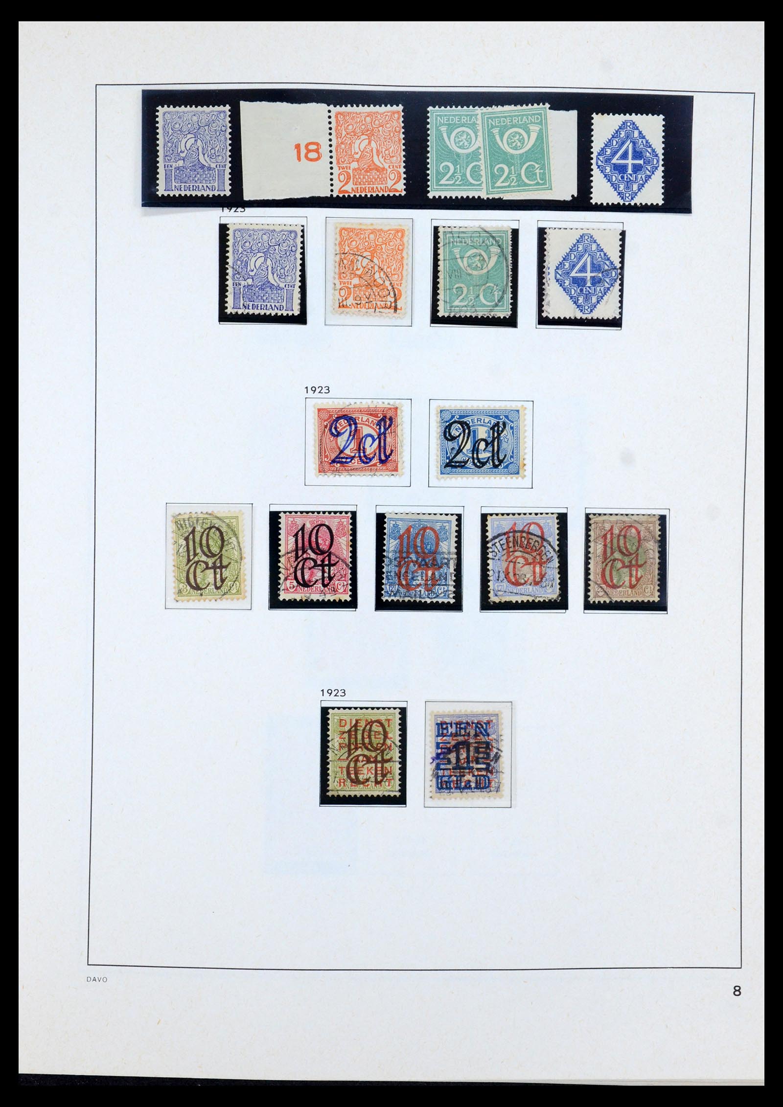 36274 008 - Postzegelverzameling 36274 Nederland 1852-1979.