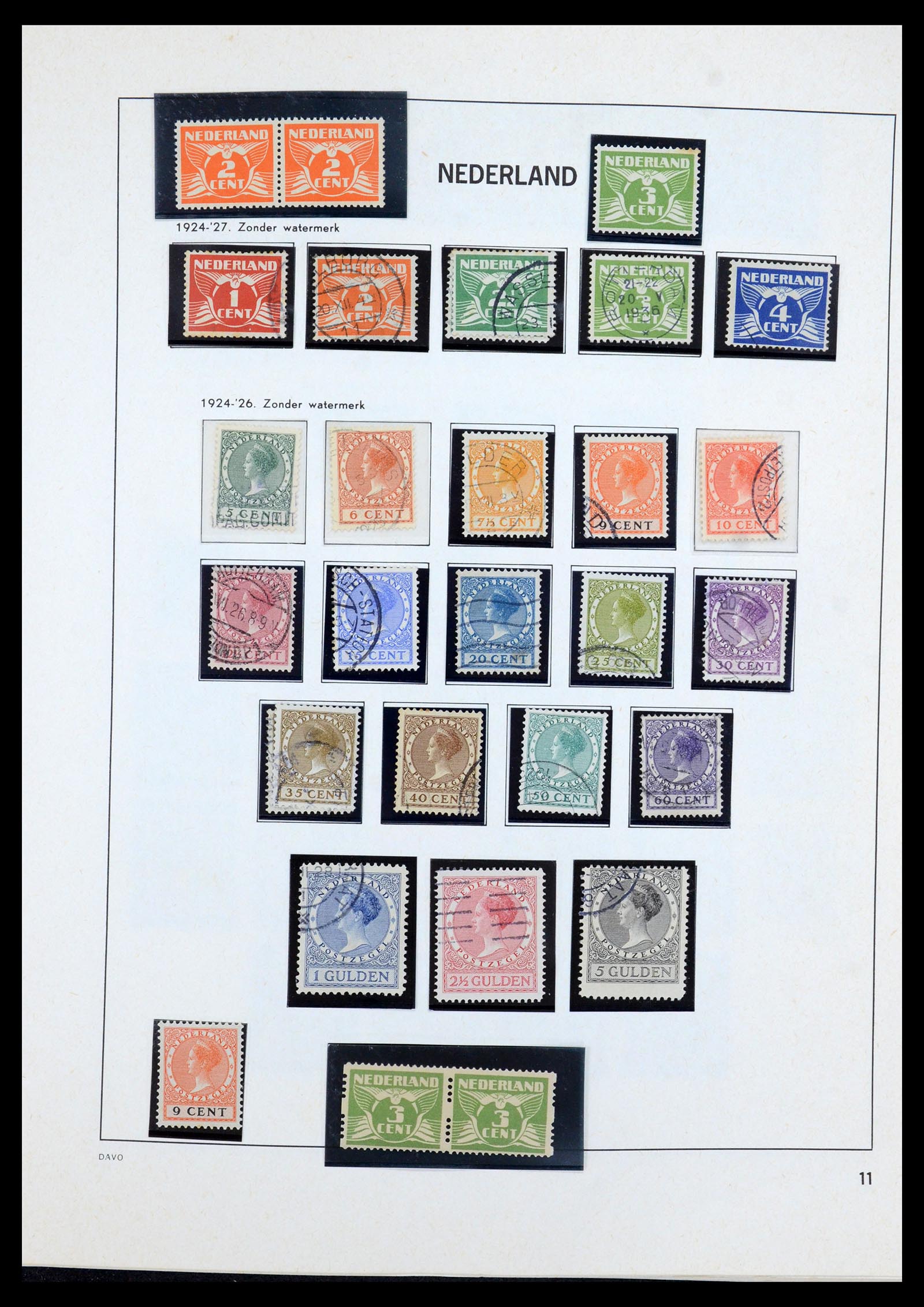 36274 011 - Postzegelverzameling 36274 Nederland 1852-1979.