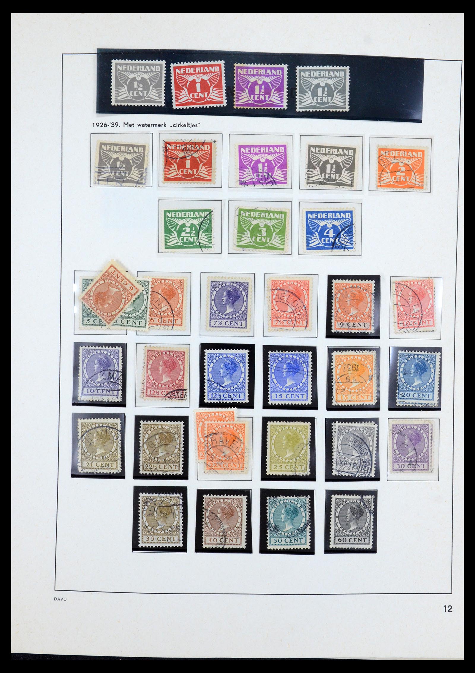 36274 012 - Postzegelverzameling 36274 Nederland 1852-1979.