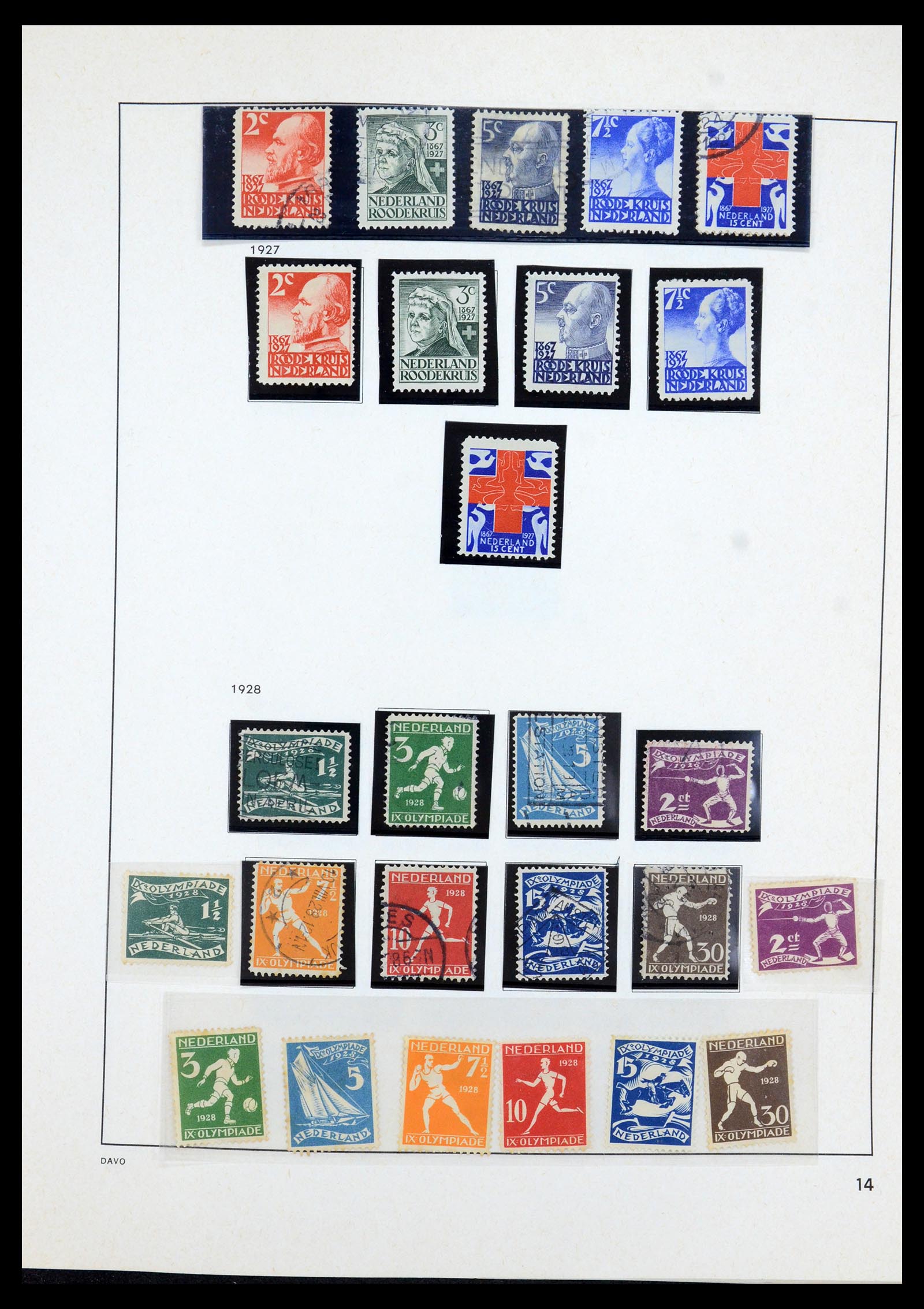 36274 014 - Postzegelverzameling 36274 Nederland 1852-1979.