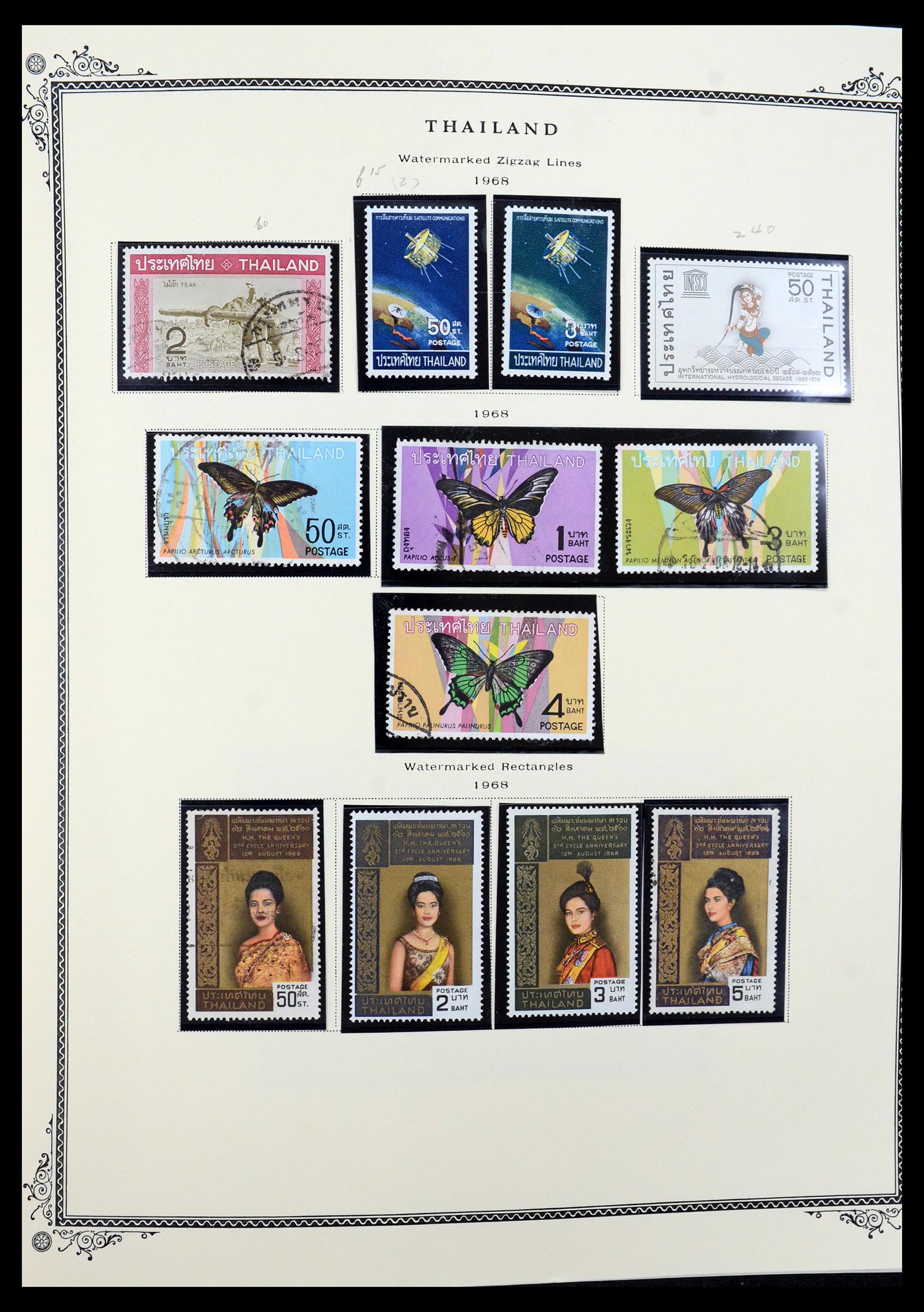 36276 027 - Postzegelverzameling 36276 Thailand 1883-1992.
