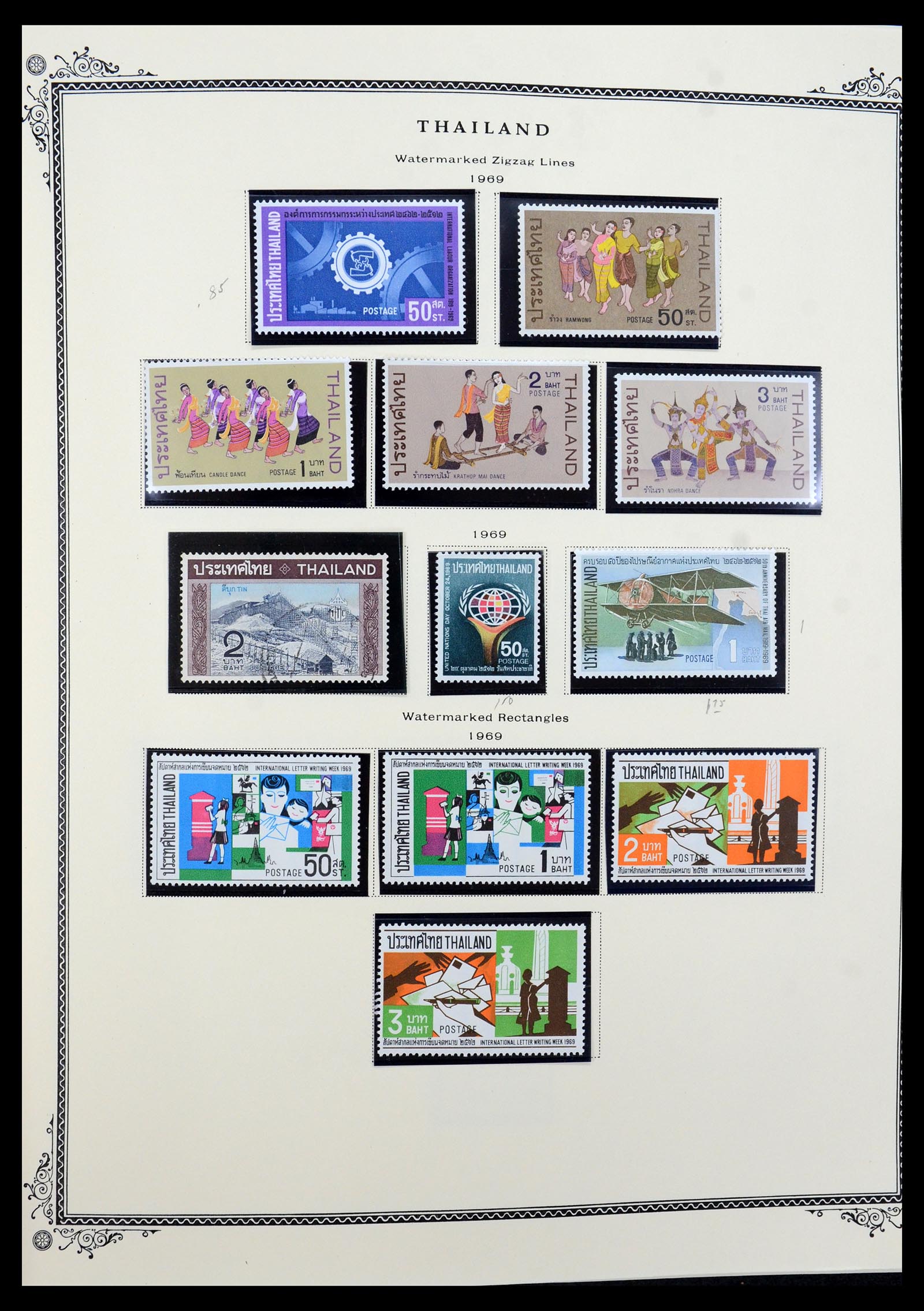 36276 029 - Postzegelverzameling 36276 Thailand 1883-1992.