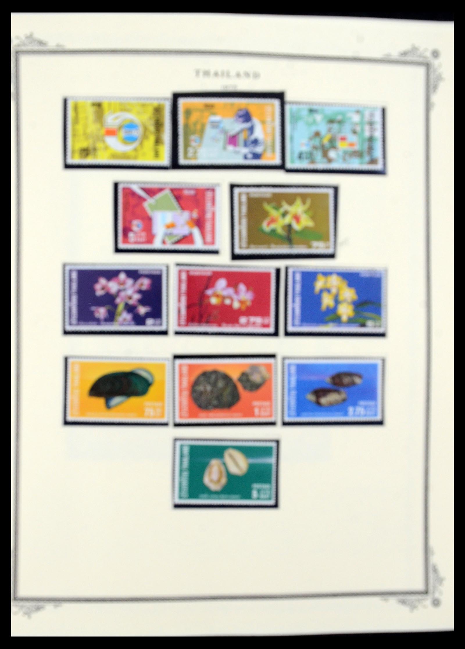 36276 047 - Postzegelverzameling 36276 Thailand 1883-1992.