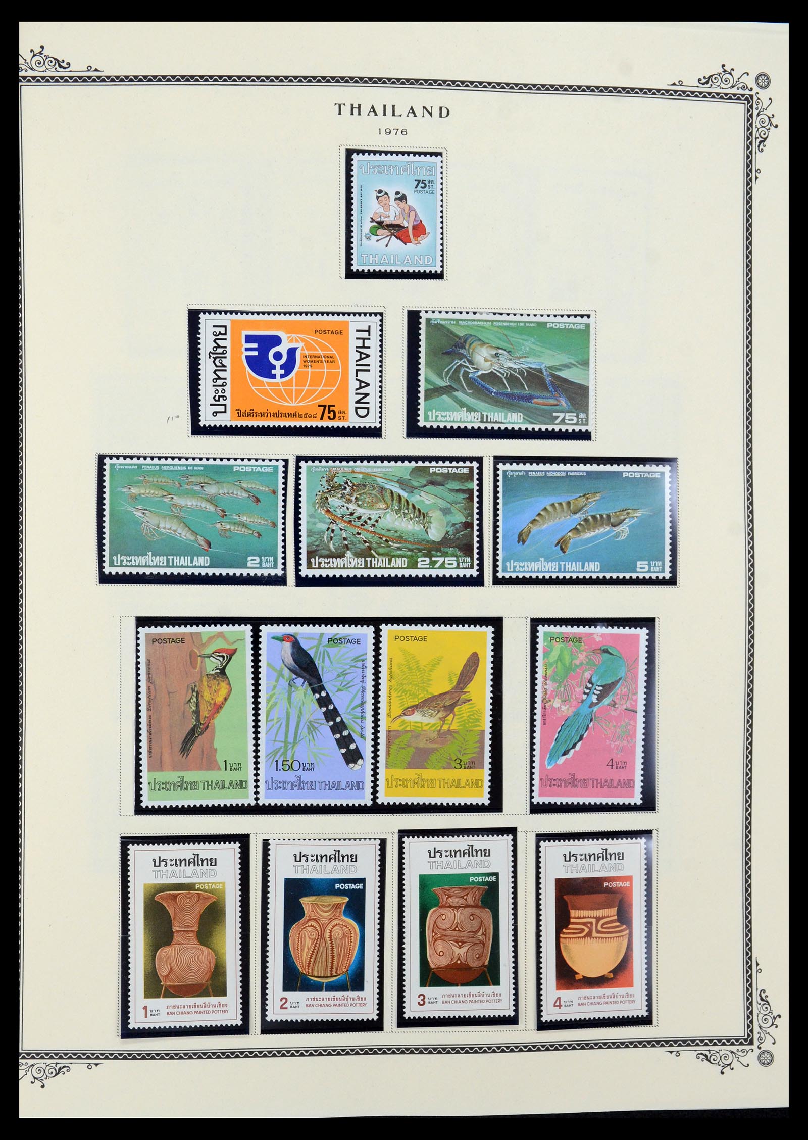 36276 052 - Postzegelverzameling 36276 Thailand 1883-1992.