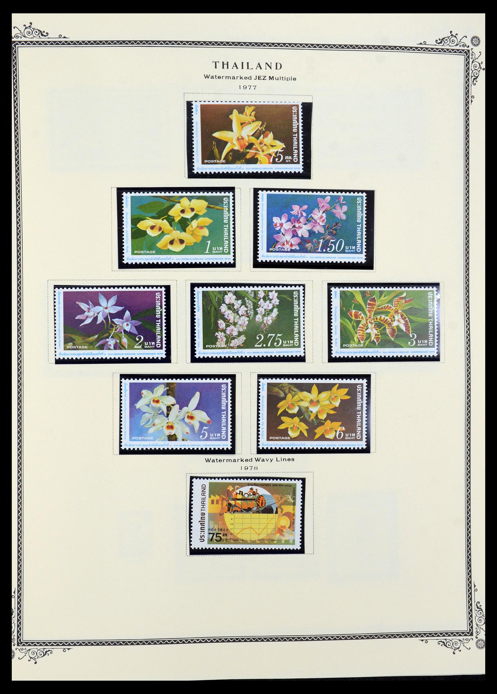36276 057 - Postzegelverzameling 36276 Thailand 1883-1992.