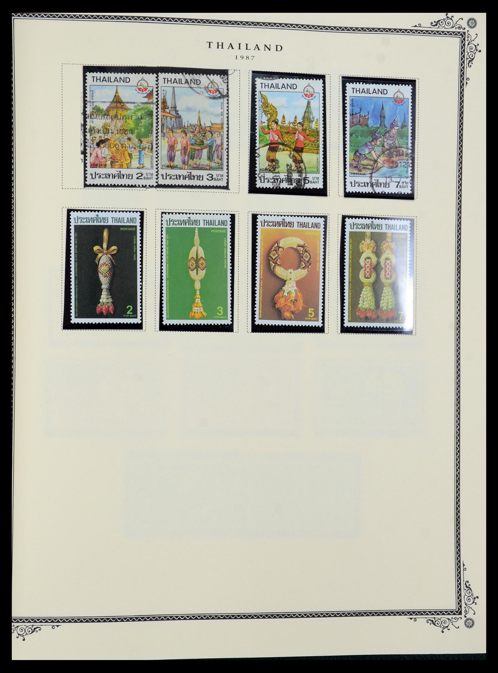 36276 096 - Postzegelverzameling 36276 Thailand 1883-1992.