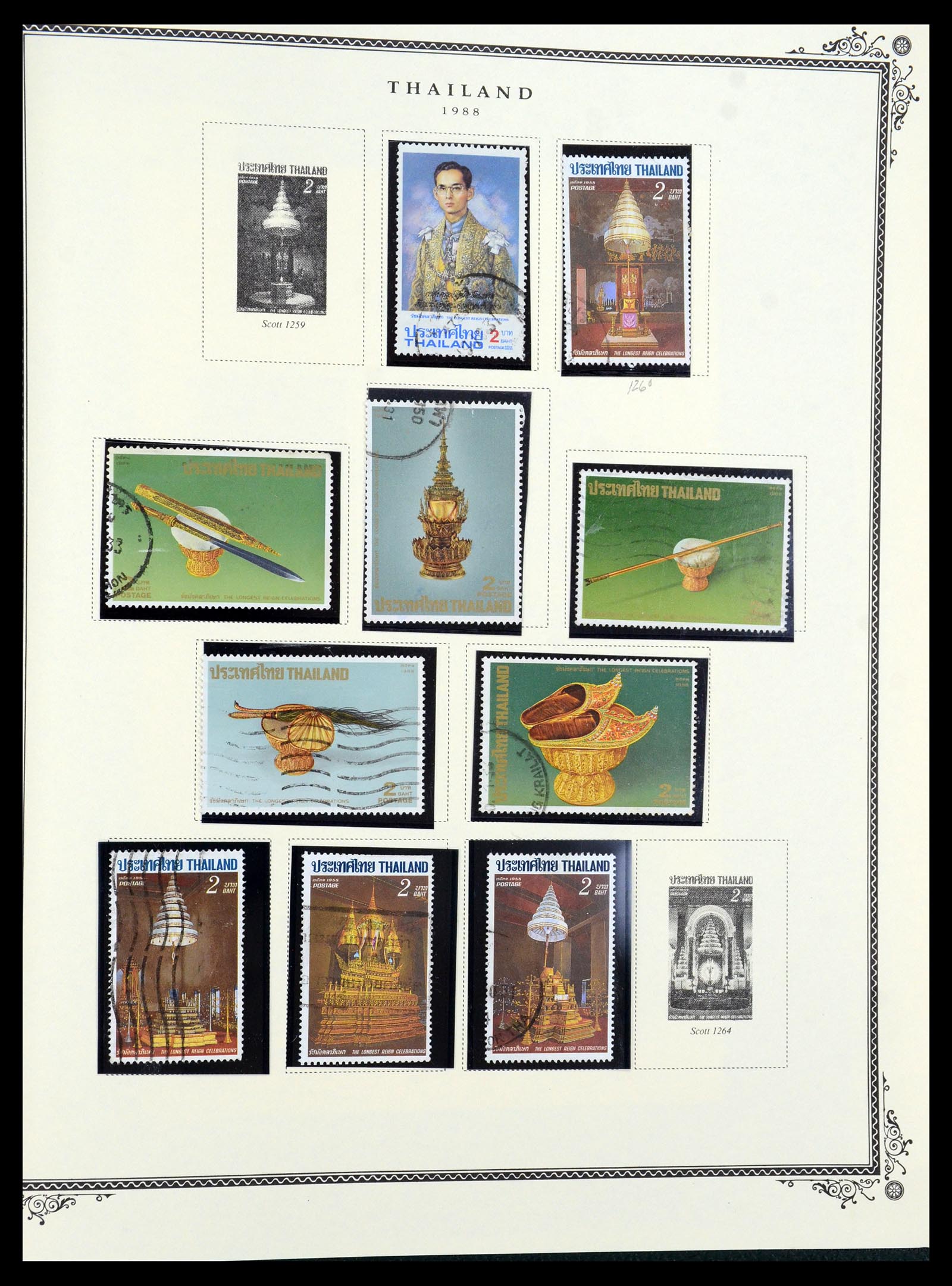 36276 102 - Postzegelverzameling 36276 Thailand 1883-1992.