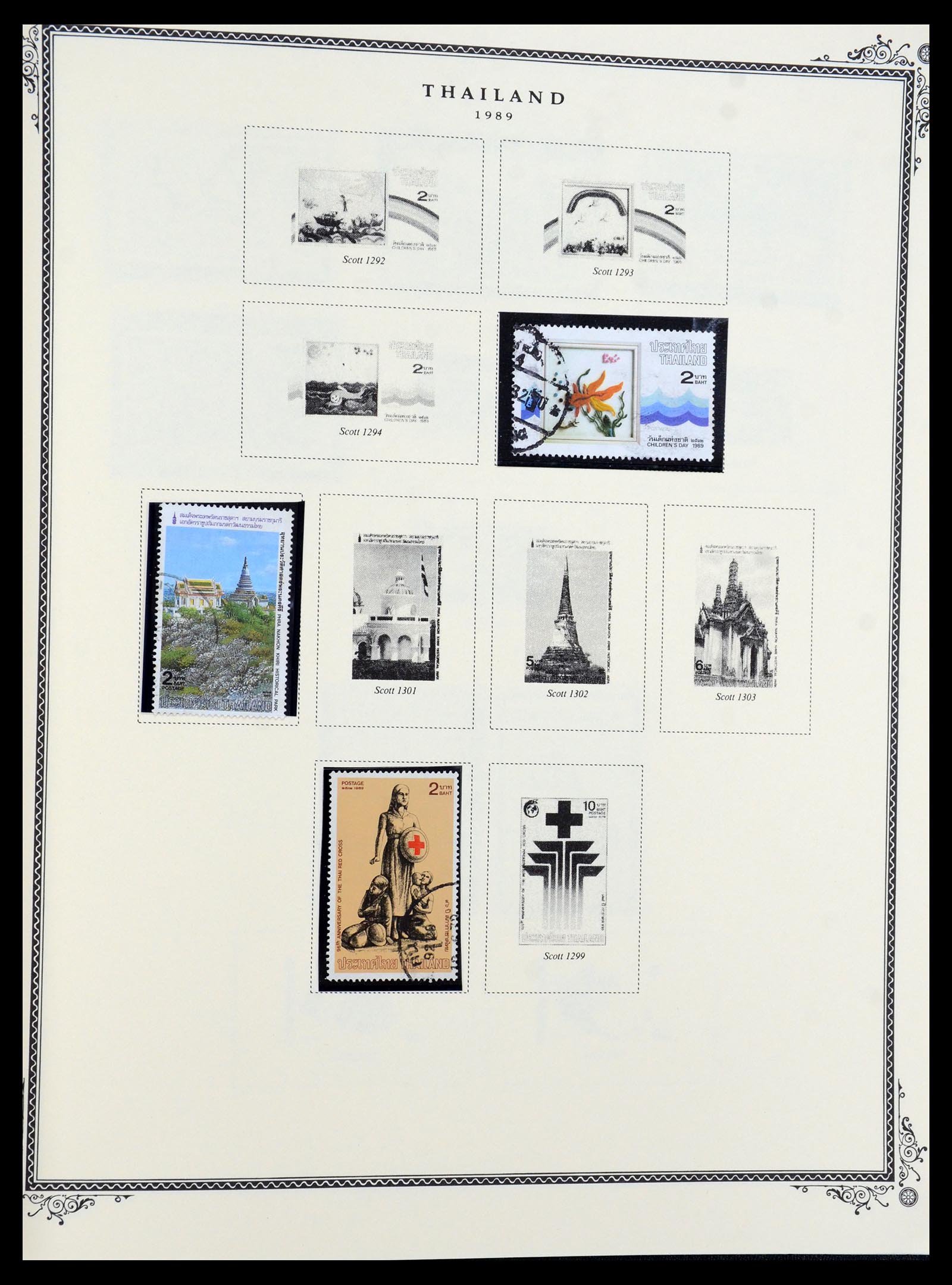 36276 109 - Postzegelverzameling 36276 Thailand 1883-1992.
