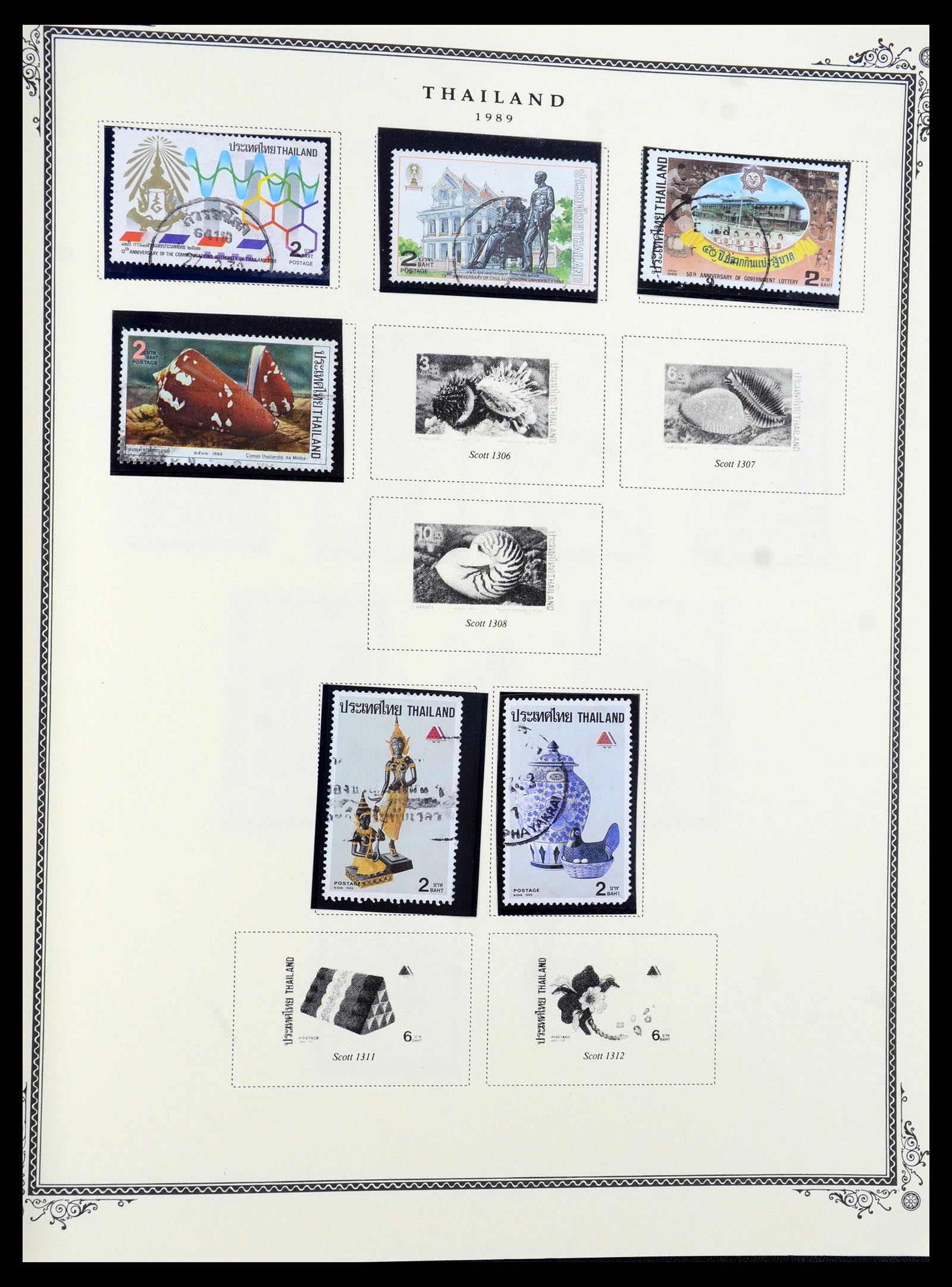 36276 110 - Postzegelverzameling 36276 Thailand 1883-1992.