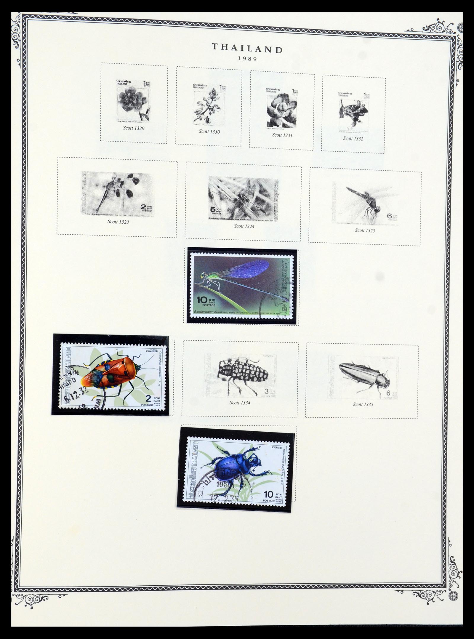 36276 112 - Postzegelverzameling 36276 Thailand 1883-1992.