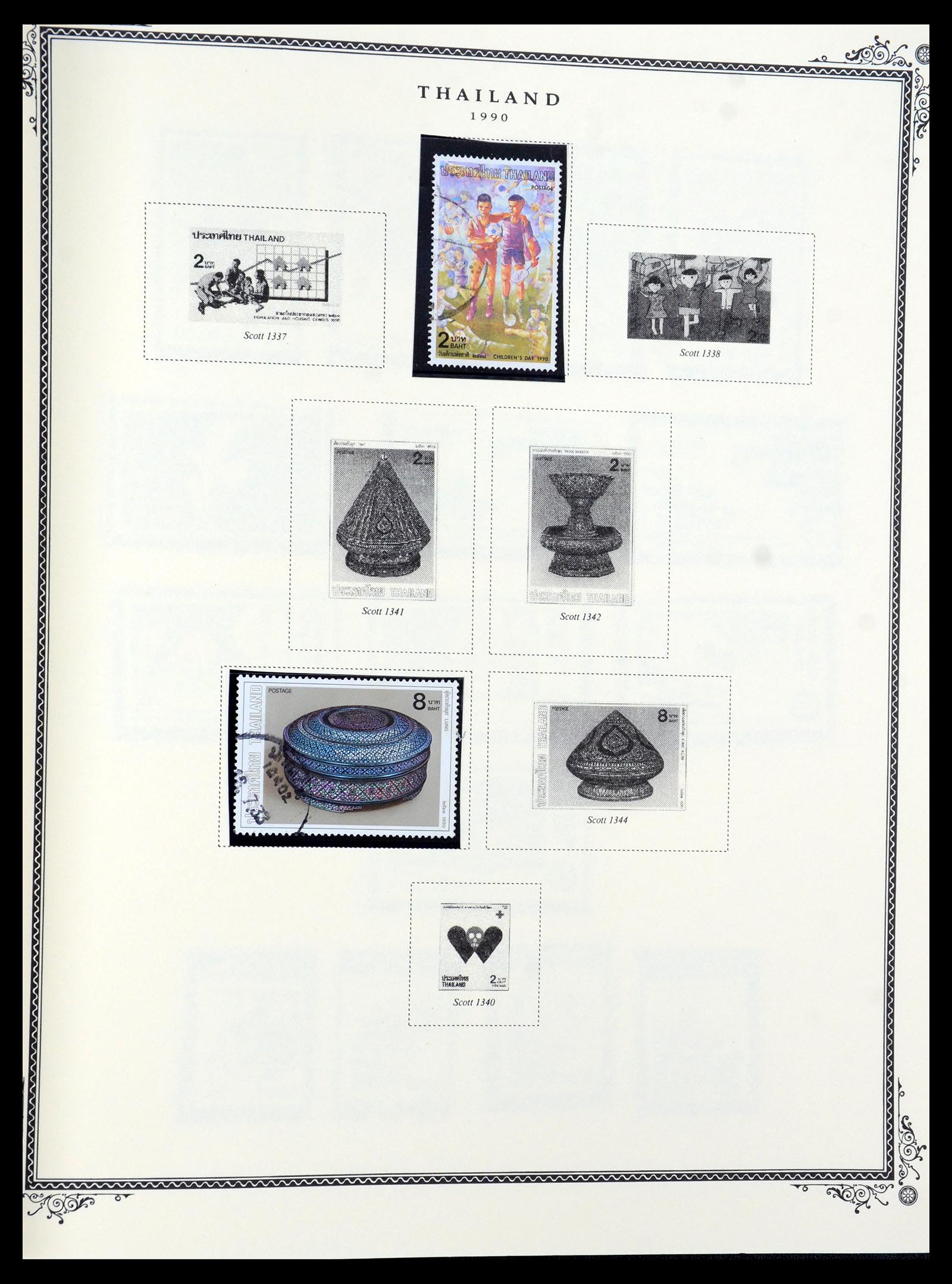 36276 113 - Postzegelverzameling 36276 Thailand 1883-1992.