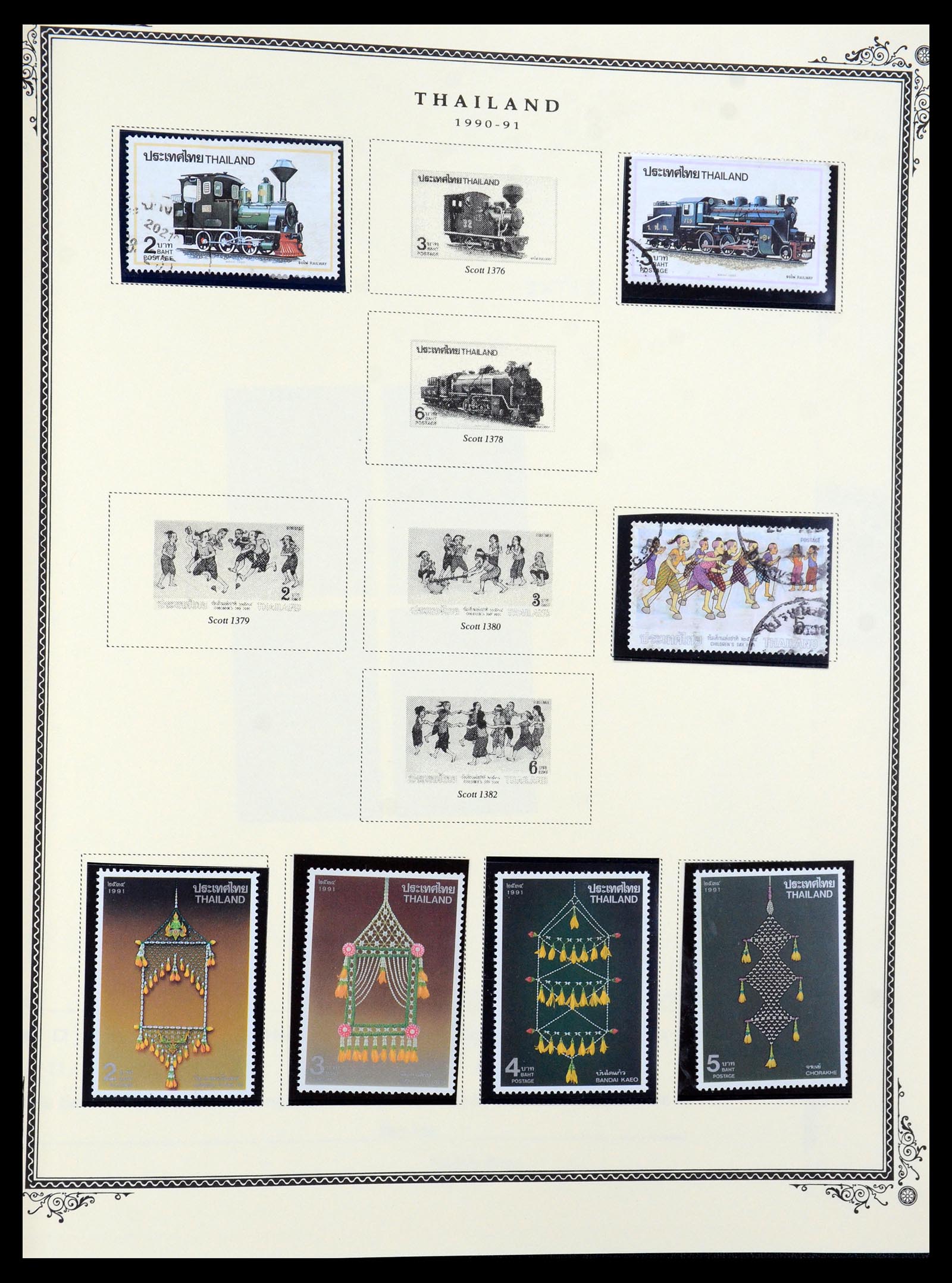 36276 118 - Postzegelverzameling 36276 Thailand 1883-1992.