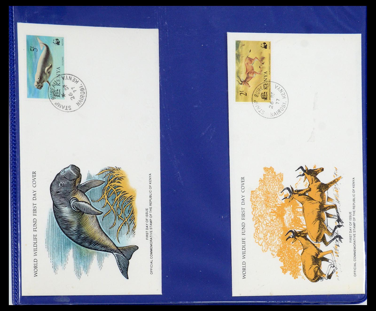 36278 001 - Postzegelverzameling 36278 Kenia, Oeganda en Tanganyika 1922-2008.