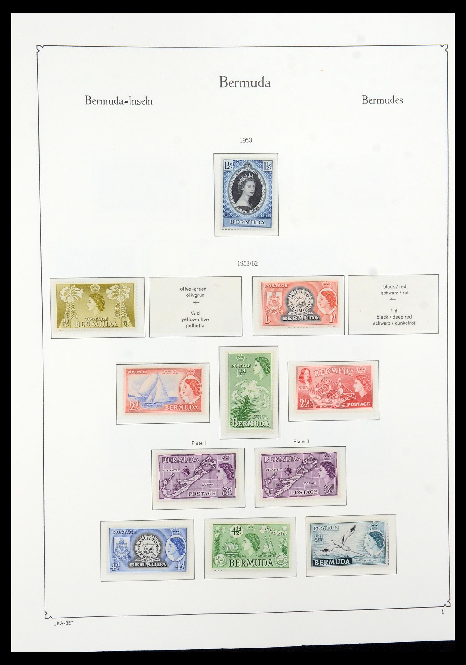 36279 008 - Postzegelverzameling 36279 Bermuda 1865-2013.