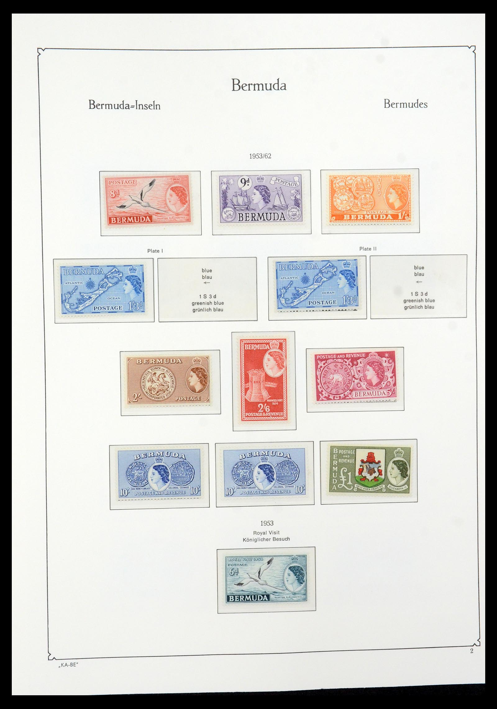 36279 009 - Postzegelverzameling 36279 Bermuda 1865-2013.