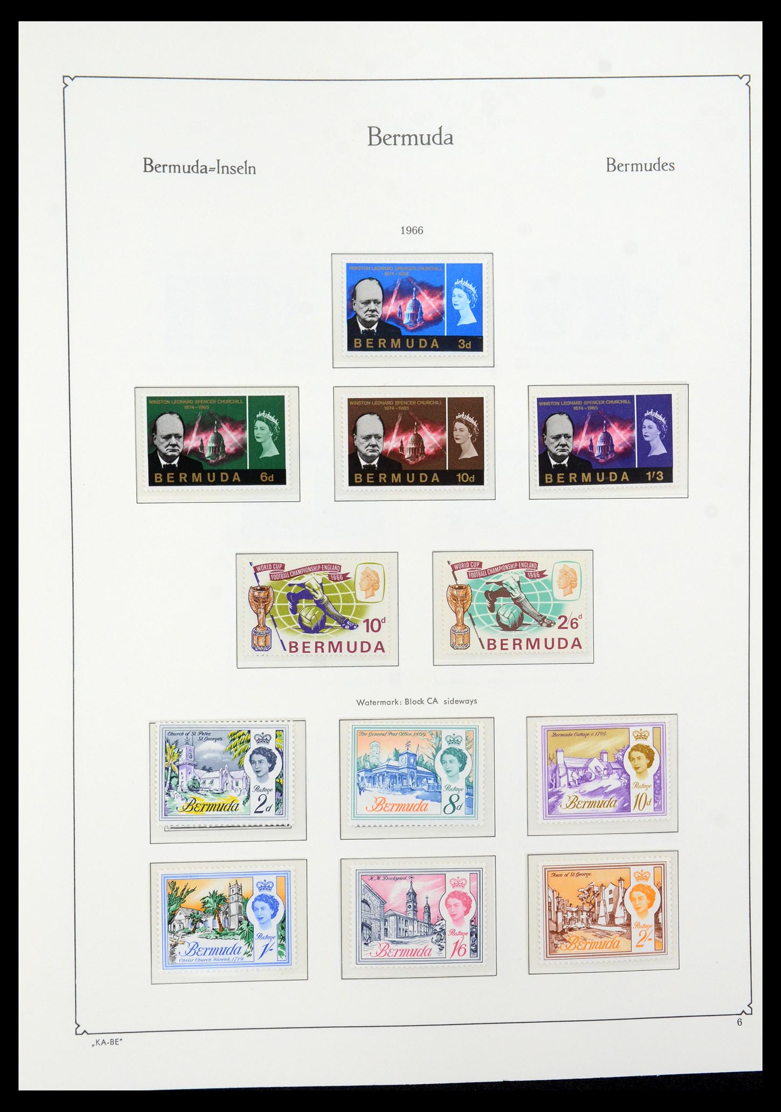 36279 013 - Postzegelverzameling 36279 Bermuda 1865-2013.