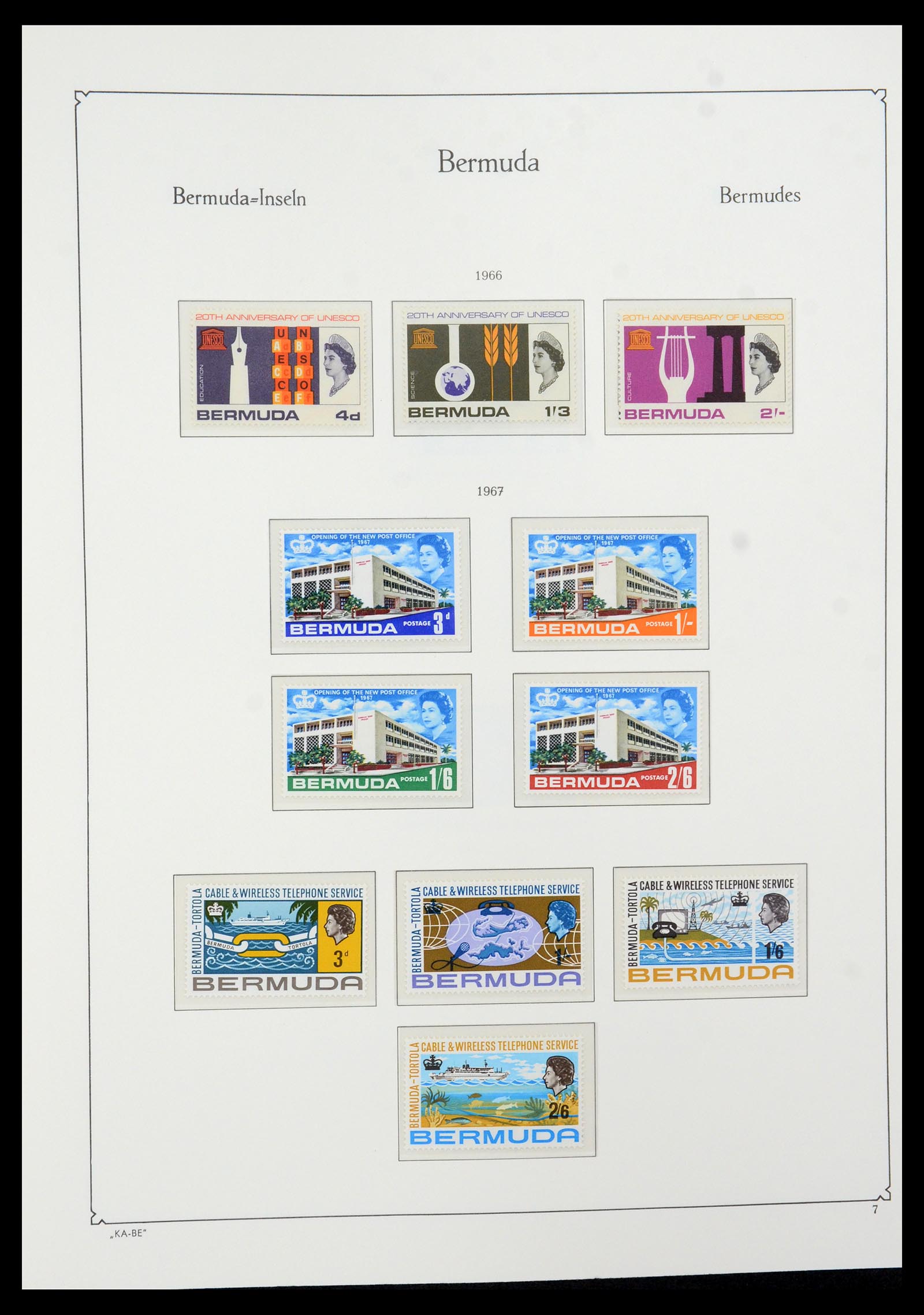 36279 014 - Postzegelverzameling 36279 Bermuda 1865-2013.