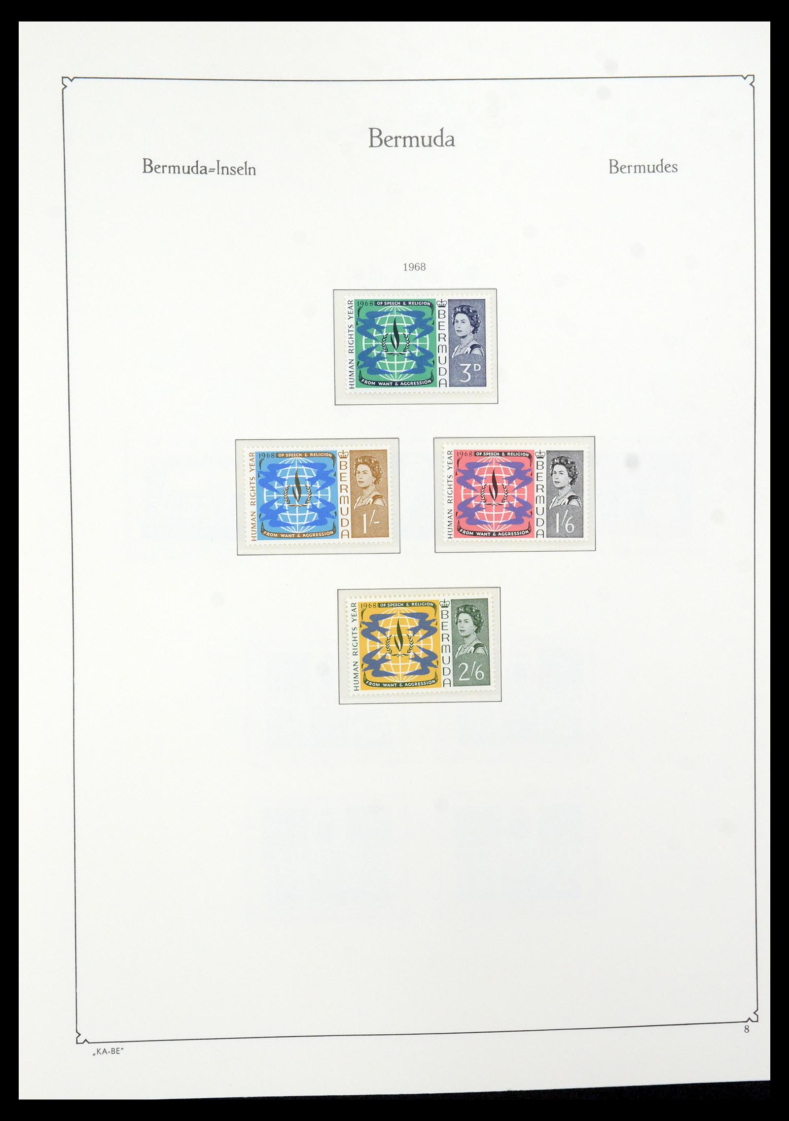 36279 015 - Stamp collection 36279 Bermuda 1865-2013.