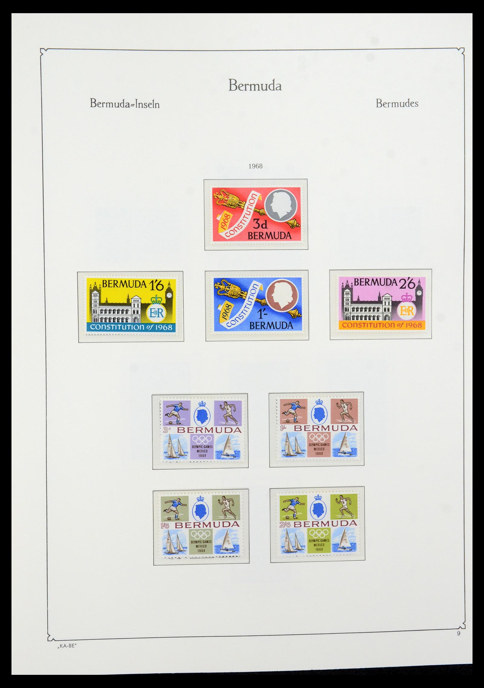 36279 016 - Postzegelverzameling 36279 Bermuda 1865-2013.