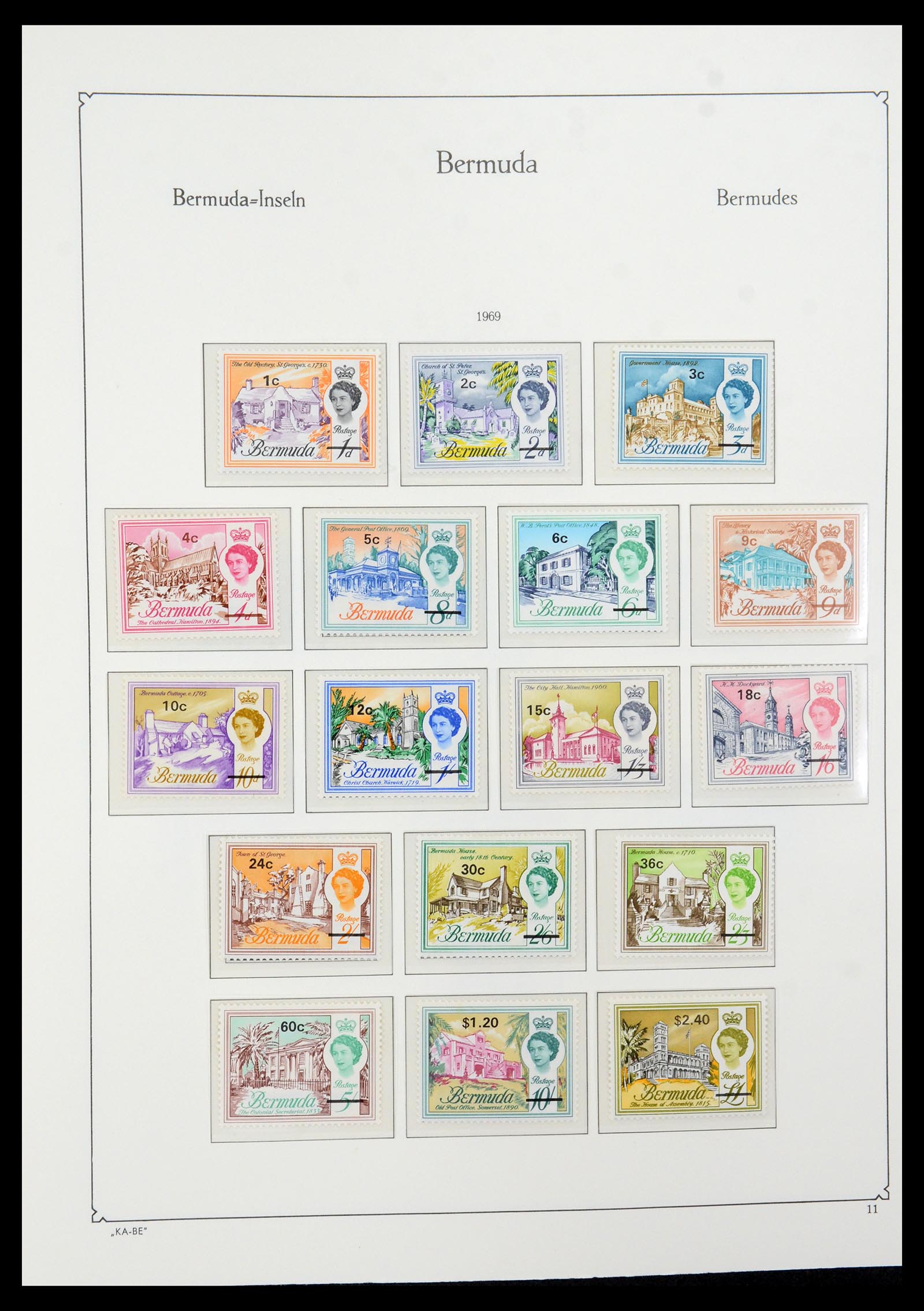 36279 018 - Postzegelverzameling 36279 Bermuda 1865-2013.