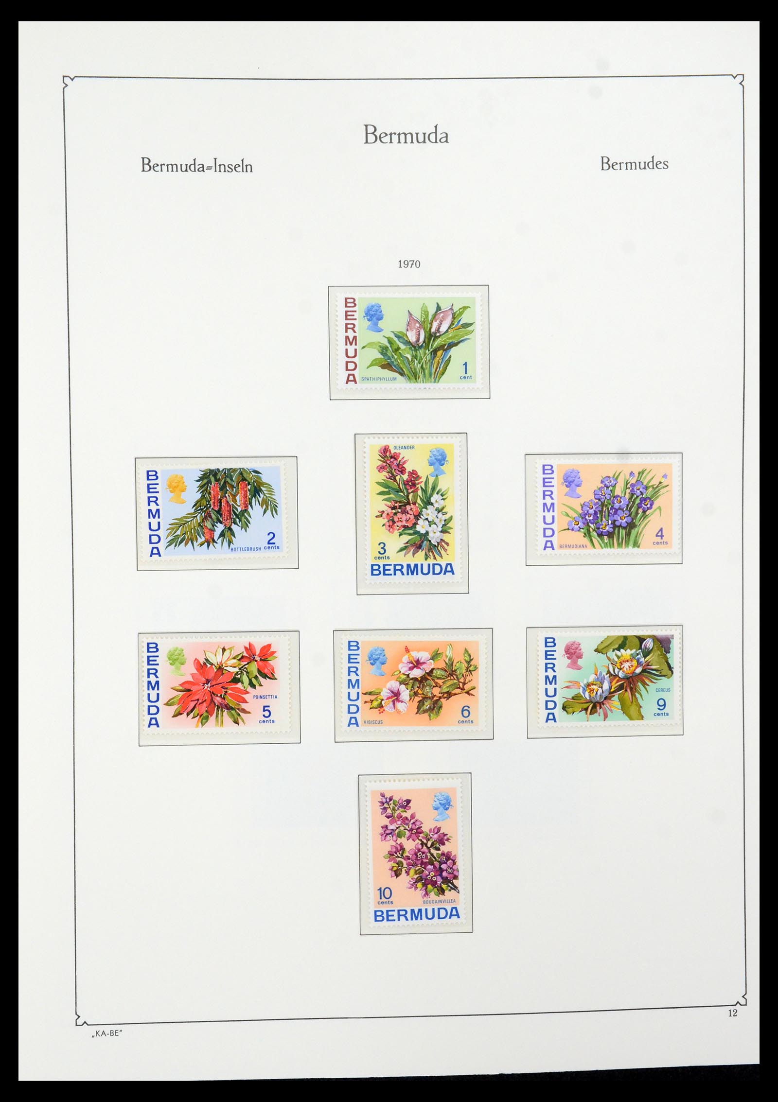 36279 019 - Postzegelverzameling 36279 Bermuda 1865-2013.