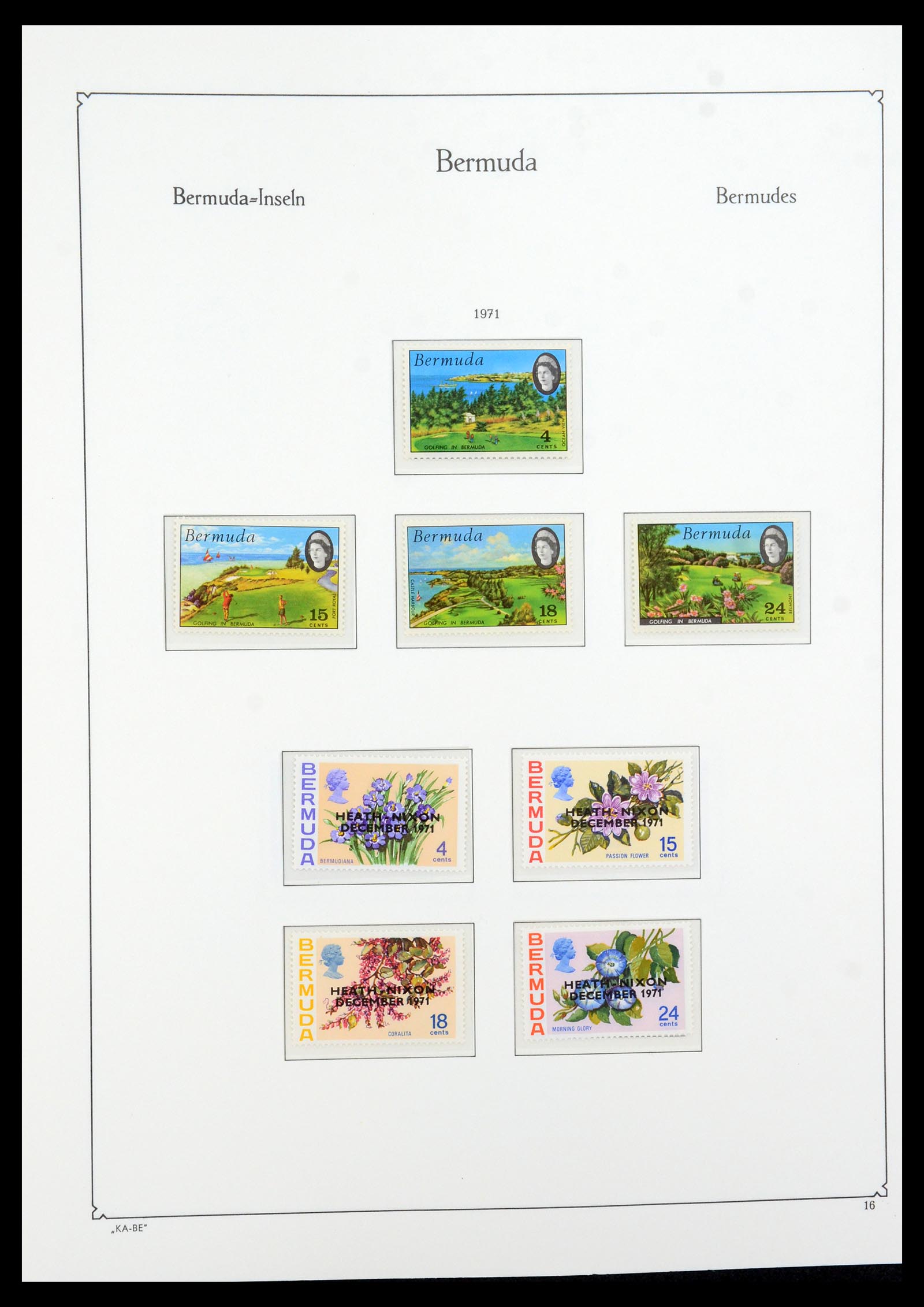 36279 023 - Postzegelverzameling 36279 Bermuda 1865-2013.