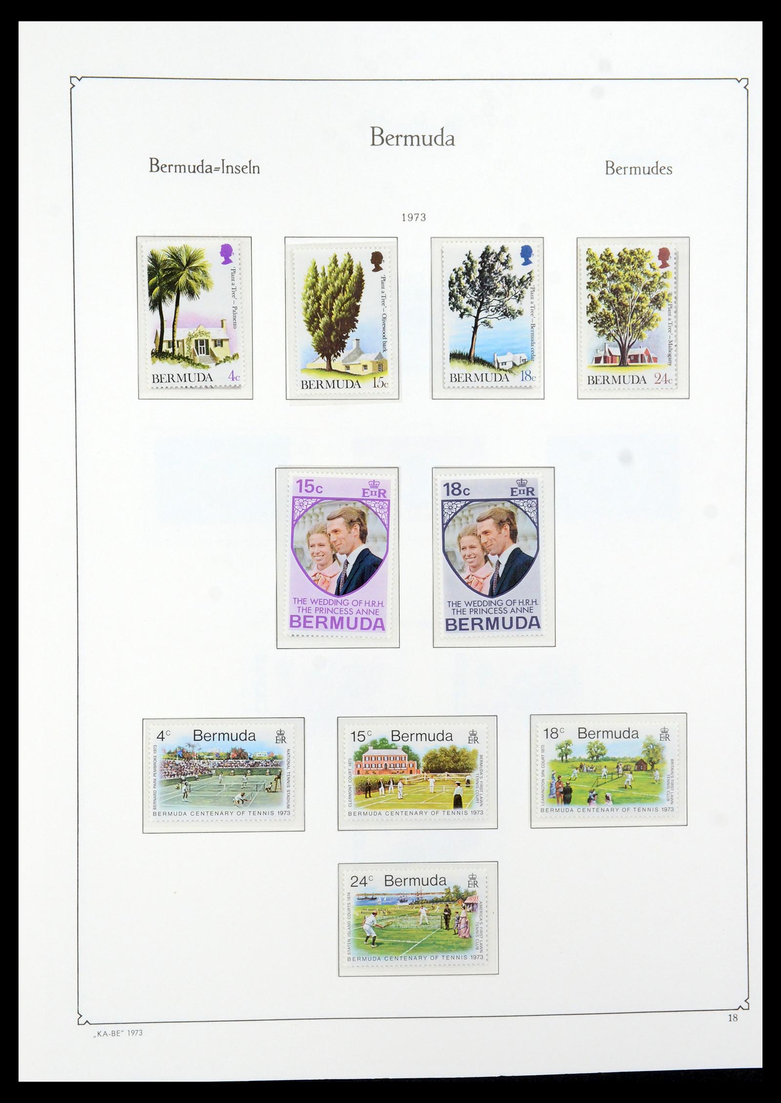 36279 025 - Postzegelverzameling 36279 Bermuda 1865-2013.
