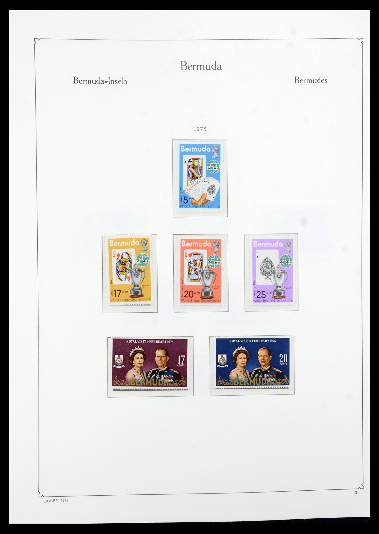 36279 027 - Postzegelverzameling 36279 Bermuda 1865-2013.