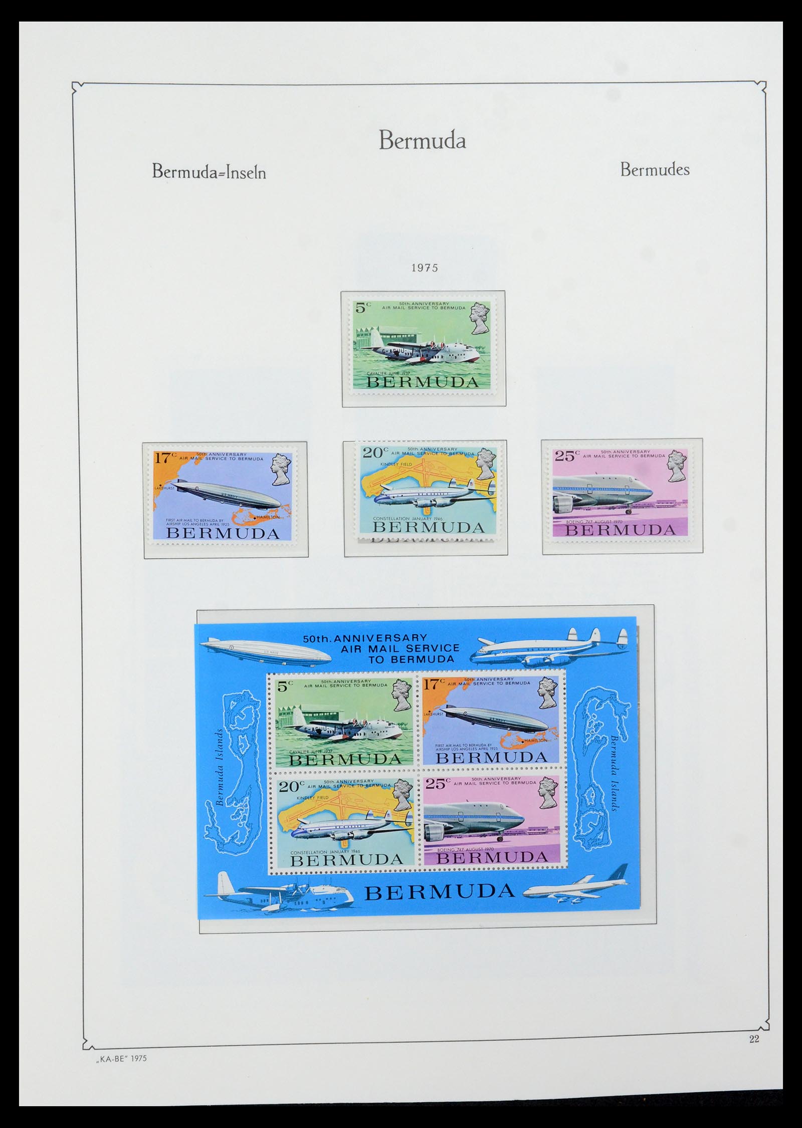 36279 029 - Postzegelverzameling 36279 Bermuda 1865-2013.
