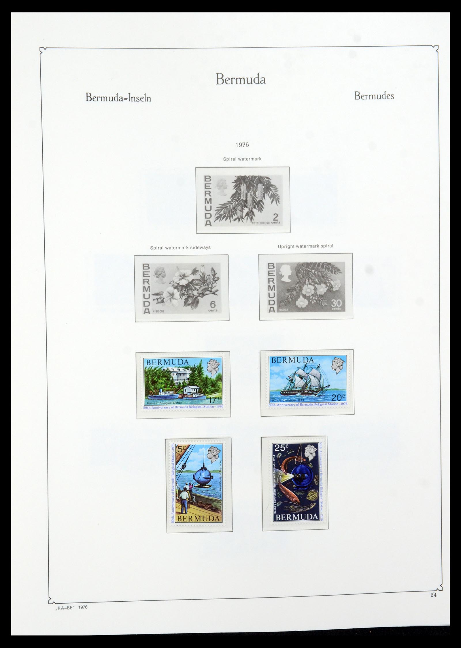 36279 031 - Postzegelverzameling 36279 Bermuda 1865-2013.
