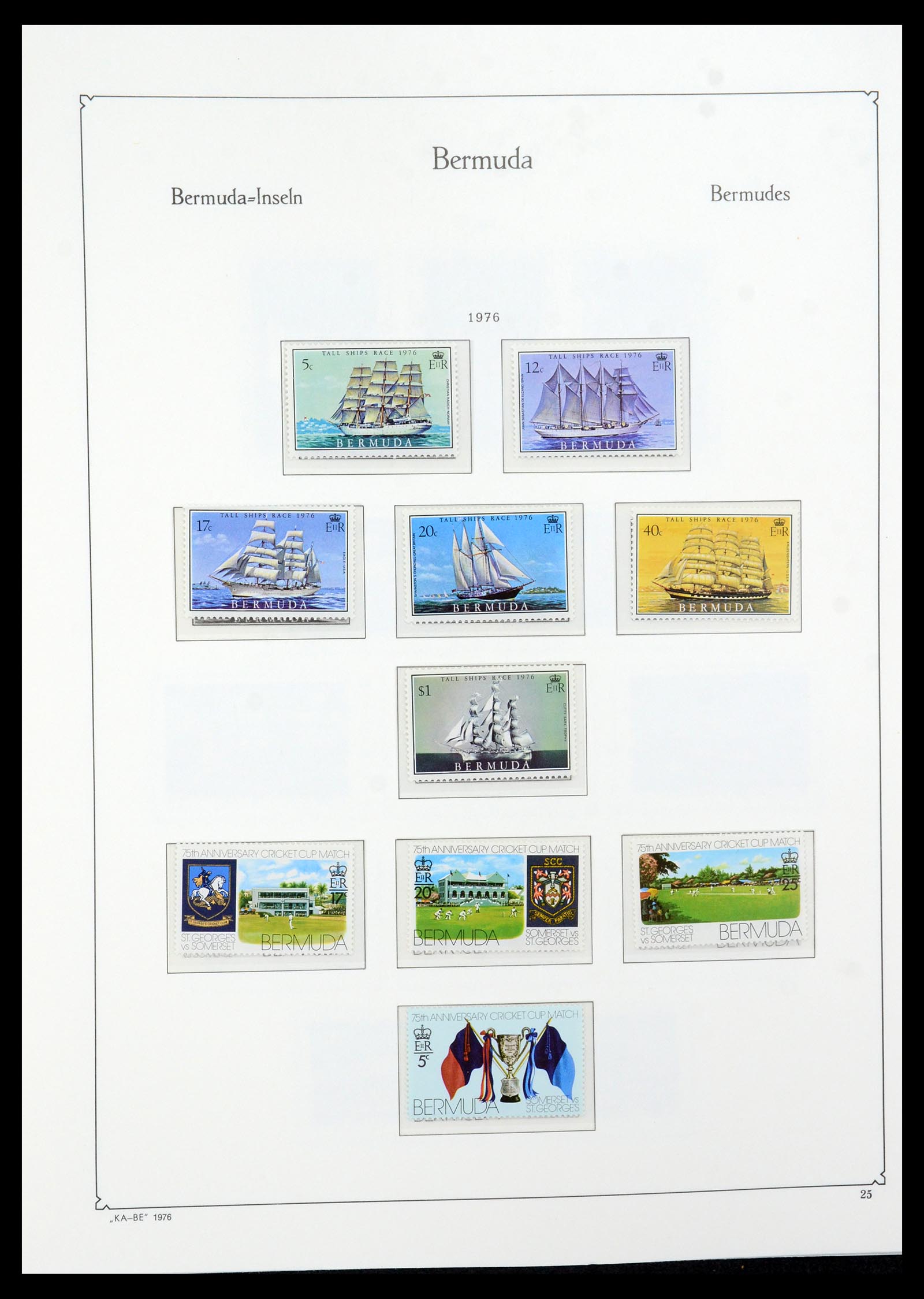 36279 032 - Postzegelverzameling 36279 Bermuda 1865-2013.