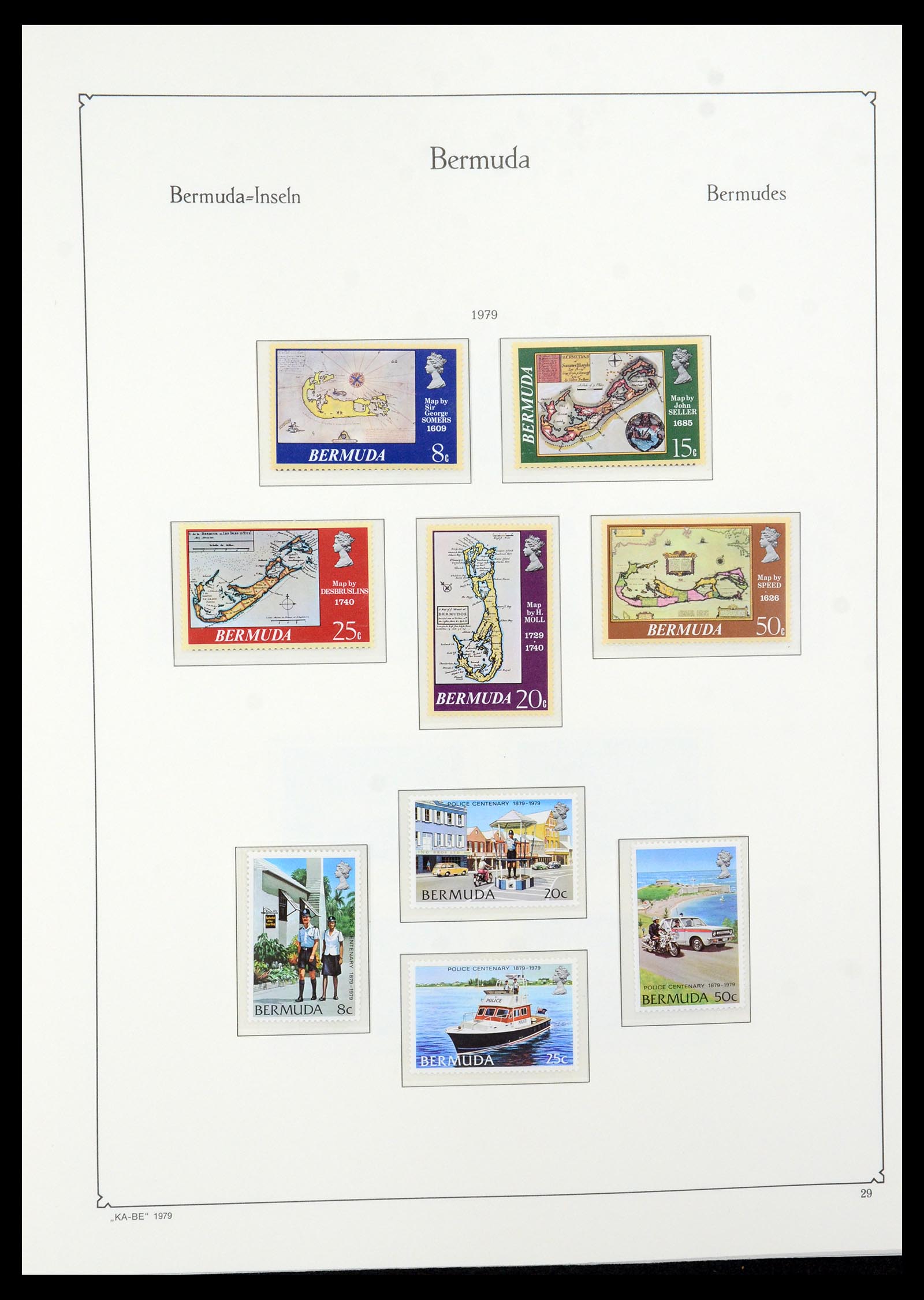 36279 036 - Postzegelverzameling 36279 Bermuda 1865-2013.