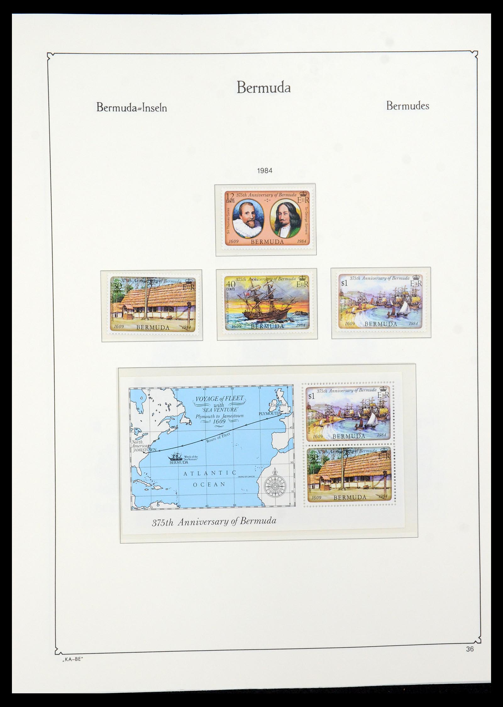 36279 043 - Stamp collection 36279 Bermuda 1865-2013.