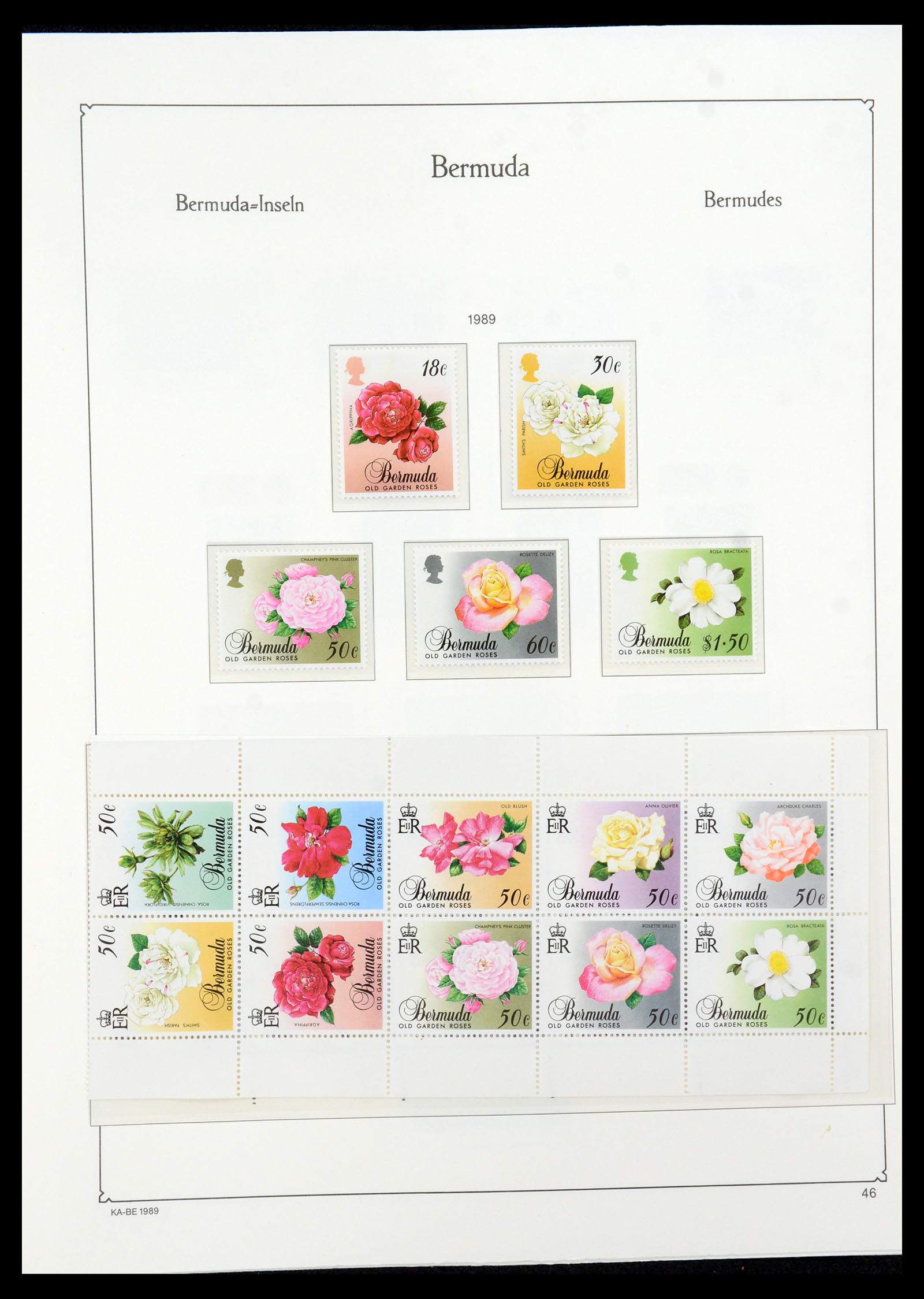 36279 053 - Postzegelverzameling 36279 Bermuda 1865-2013.