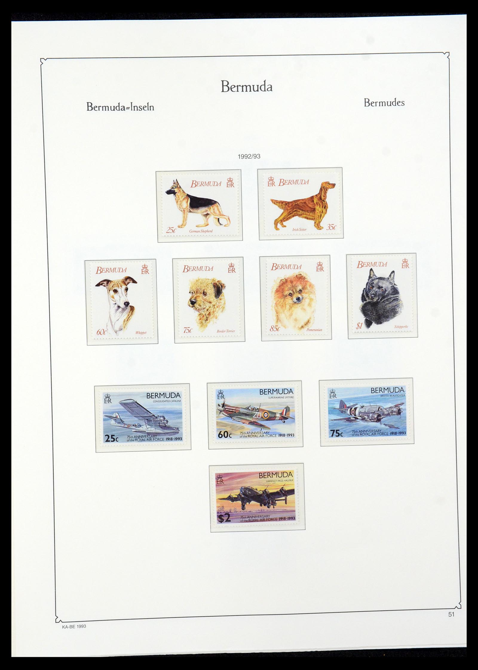 36279 058 - Postzegelverzameling 36279 Bermuda 1865-2013.