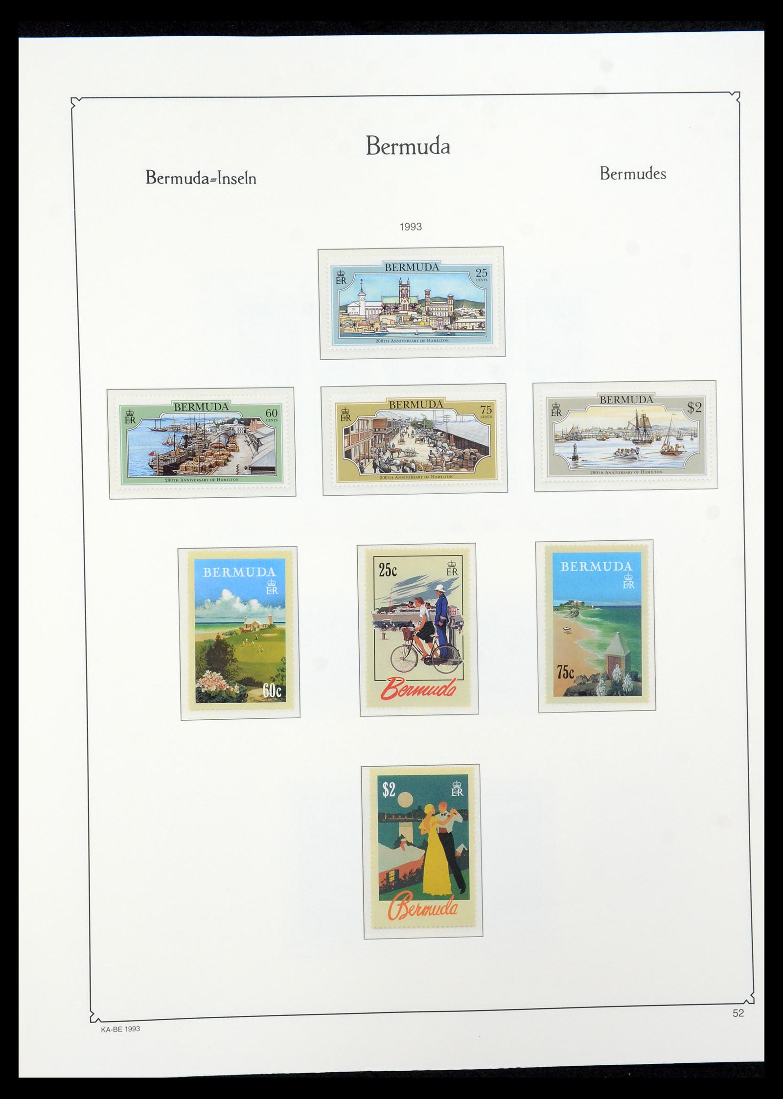 36279 059 - Postzegelverzameling 36279 Bermuda 1865-2013.