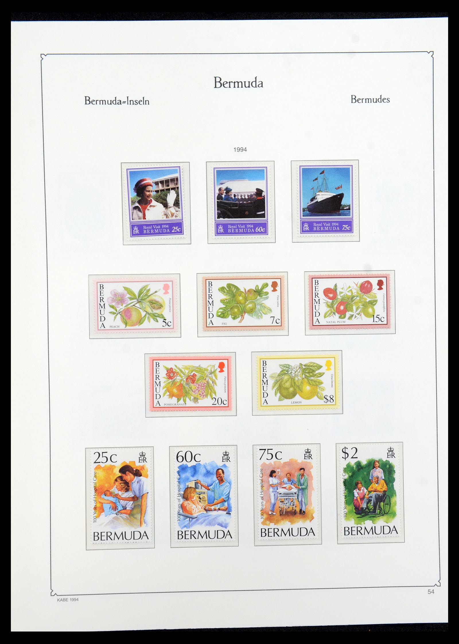 36279 061 - Stamp collection 36279 Bermuda 1865-2013.
