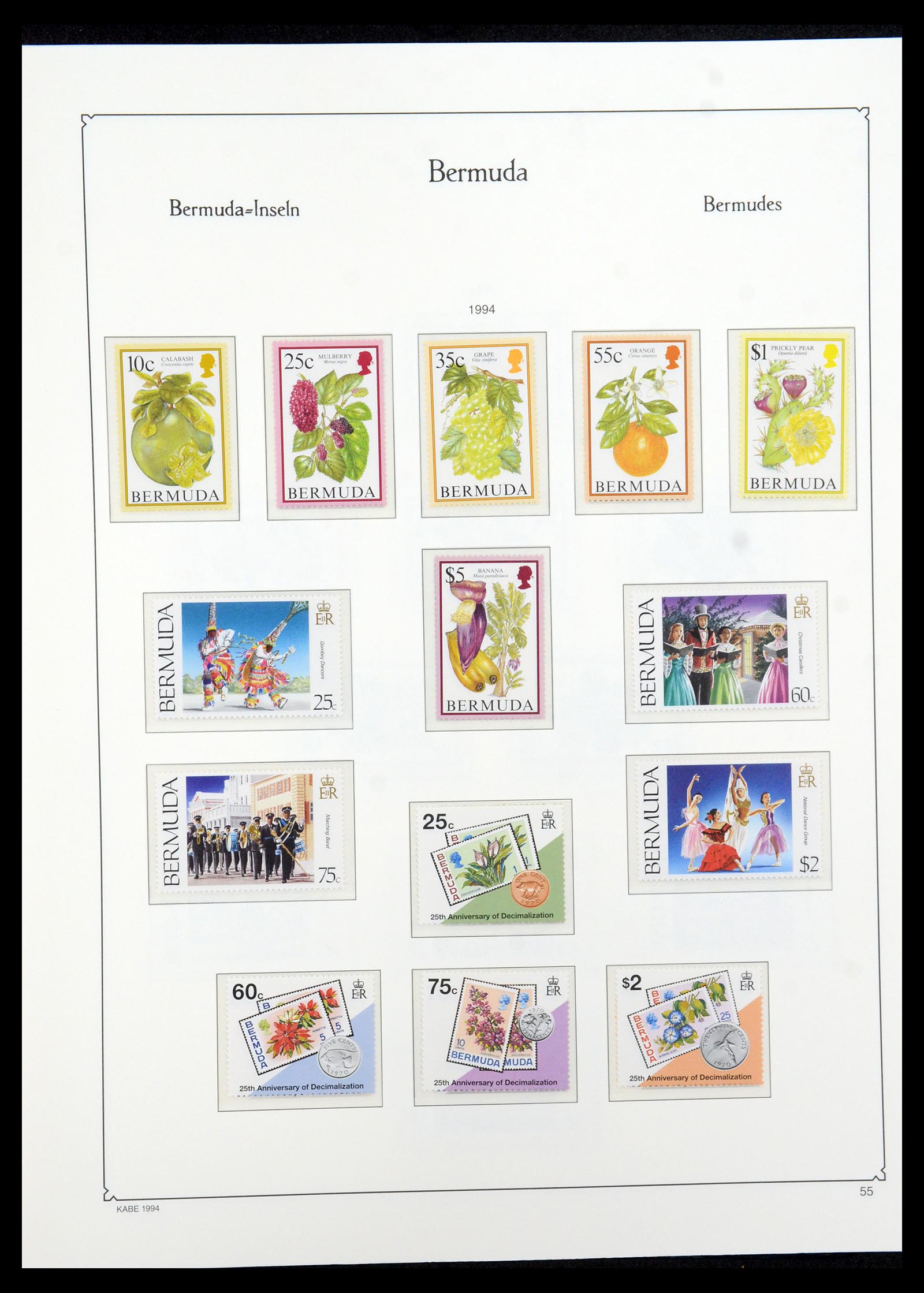36279 062 - Stamp collection 36279 Bermuda 1865-2013.