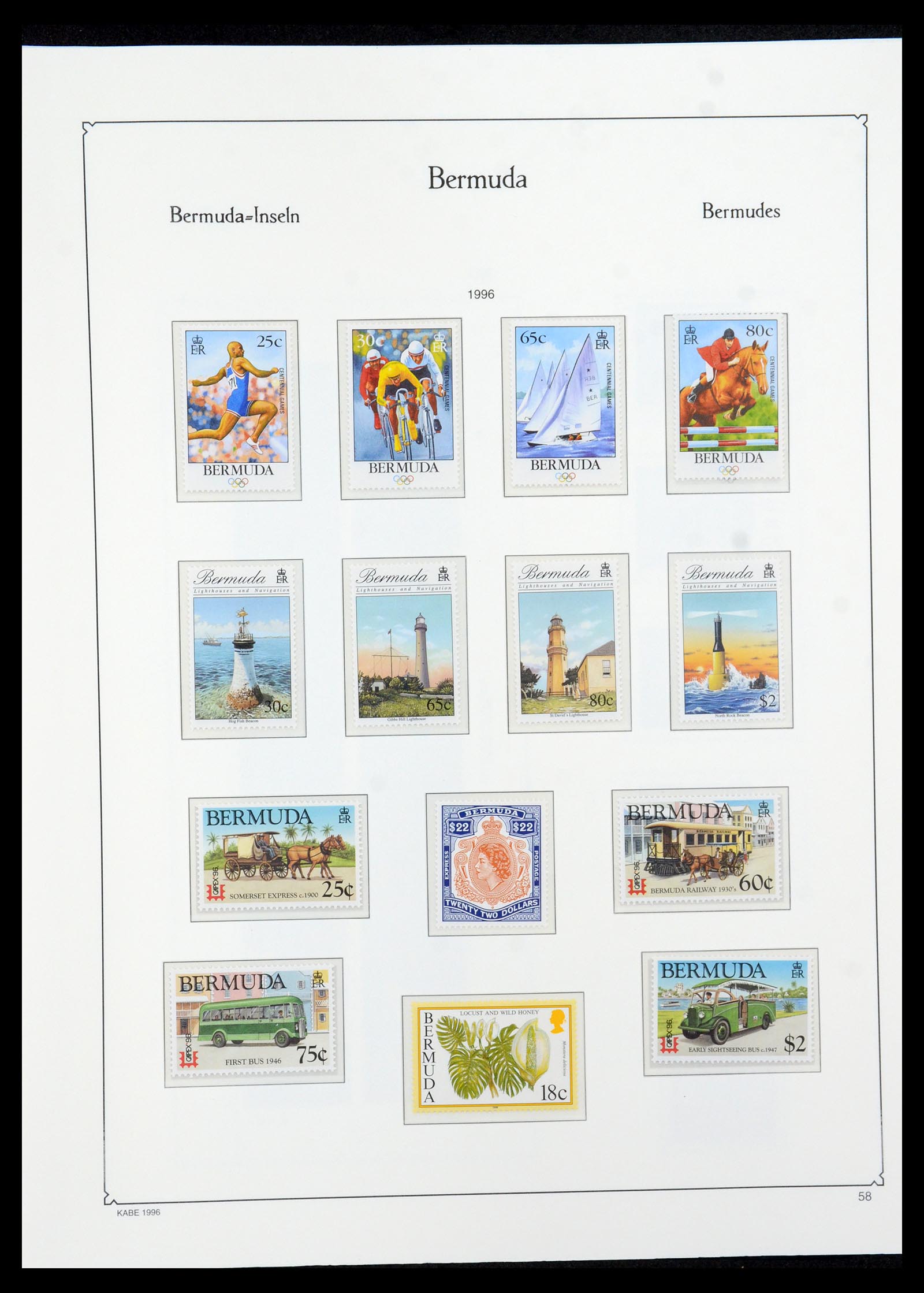 36279 065 - Stamp collection 36279 Bermuda 1865-2013.