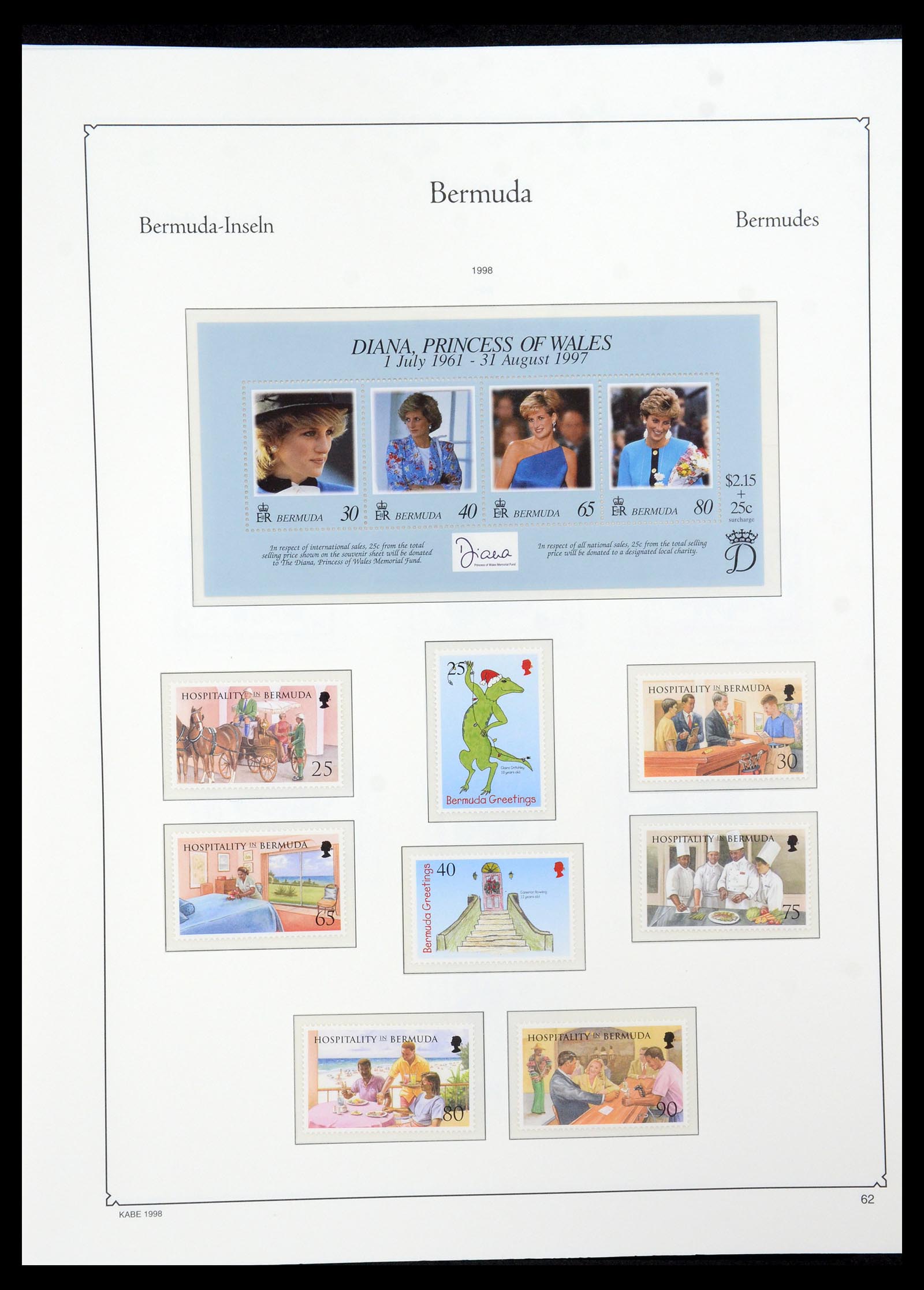 36279 069 - Stamp collection 36279 Bermuda 1865-2013.