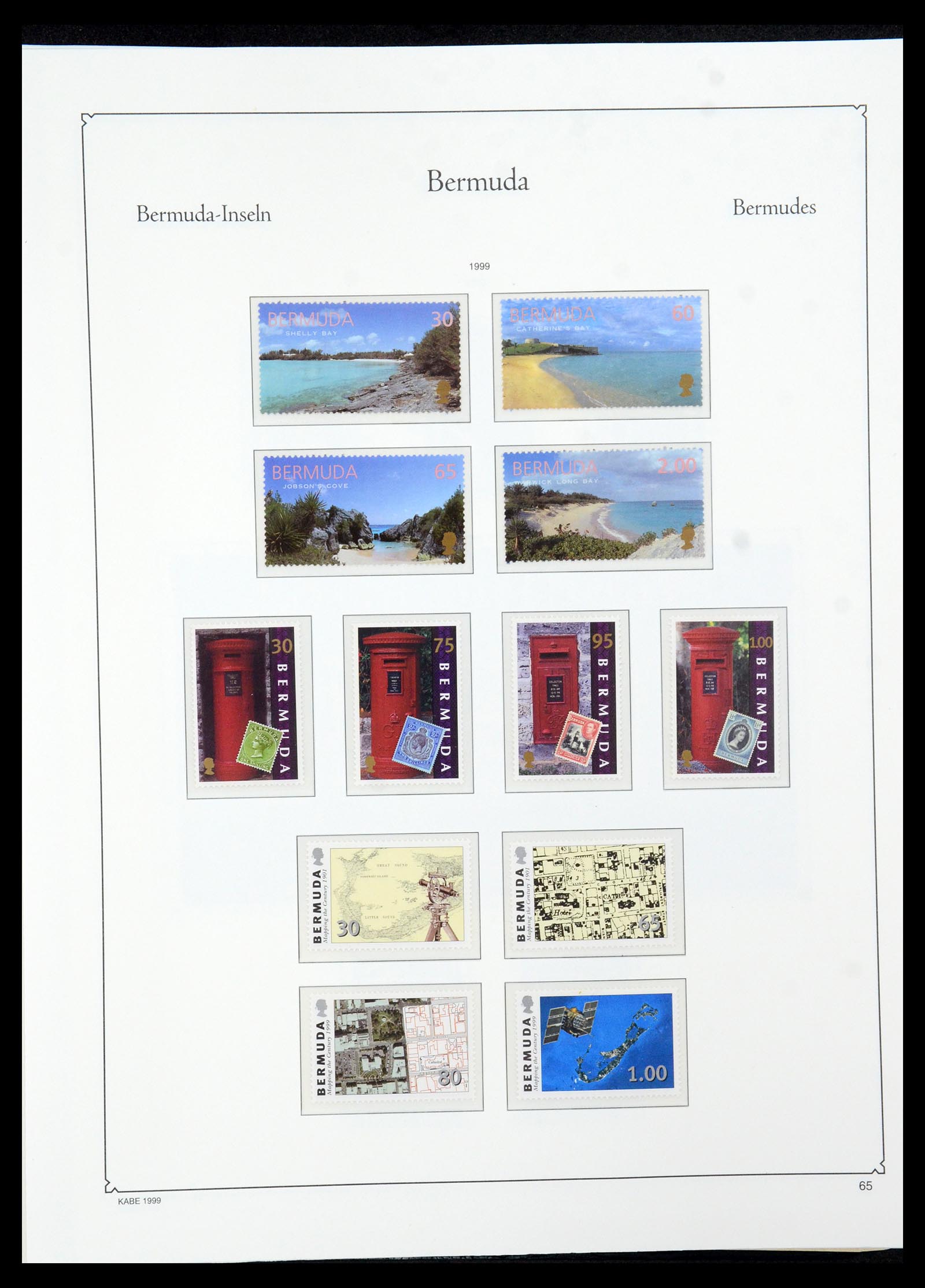 36279 072 - Stamp collection 36279 Bermuda 1865-2013.