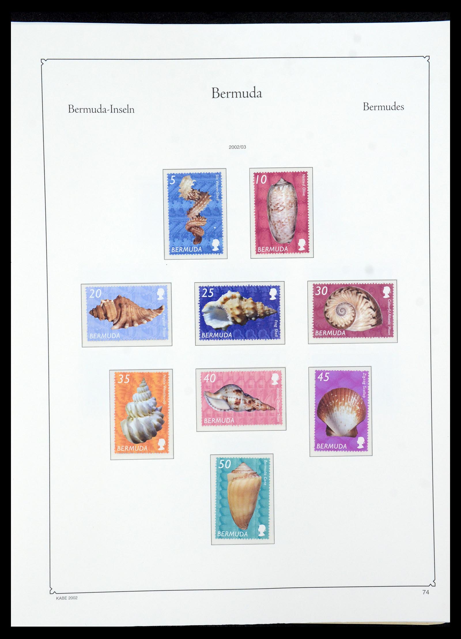 36279 081 - Stamp collection 36279 Bermuda 1865-2013.