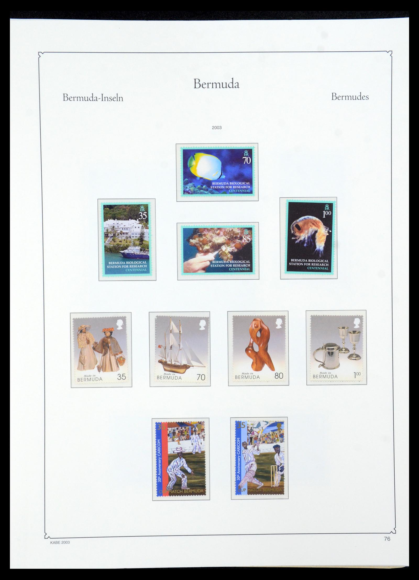 36279 083 - Postzegelverzameling 36279 Bermuda 1865-2013.