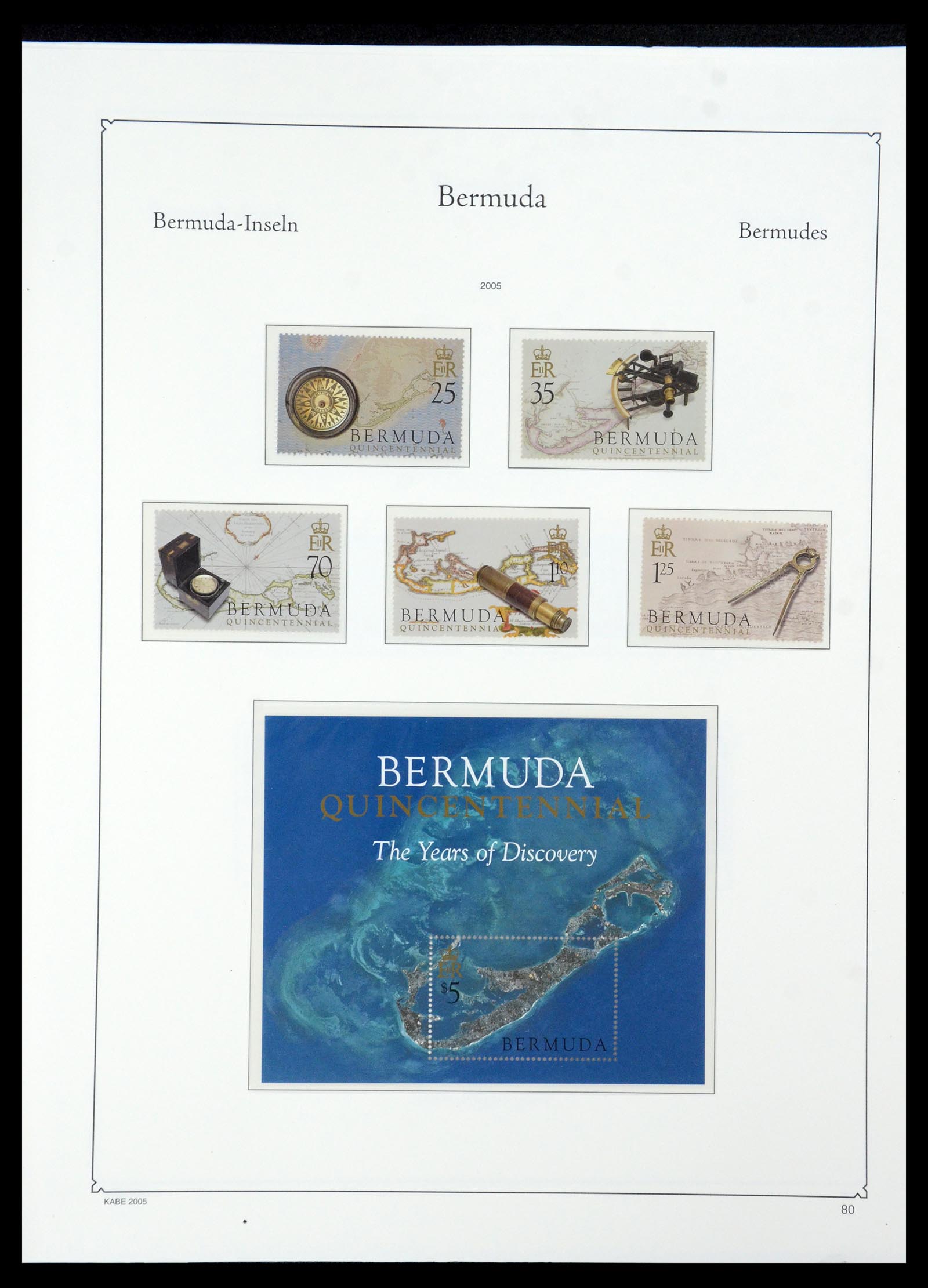 36279 087 - Stamp collection 36279 Bermuda 1865-2013.